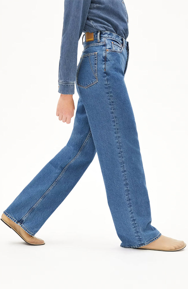 ARMEDANGELS womens vegan Jeans Enijaa Daydream Blue