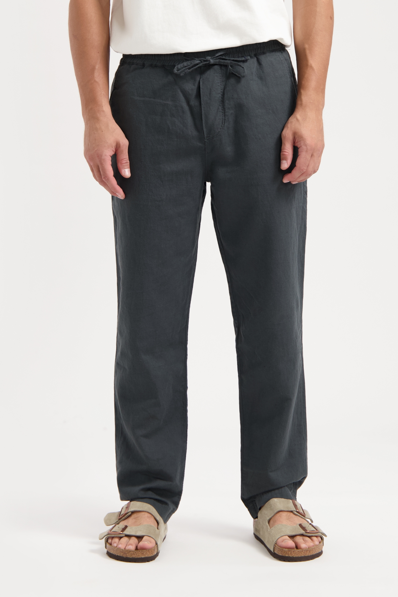 103404 - Herren vegan Hose Tyler Woodland Grau