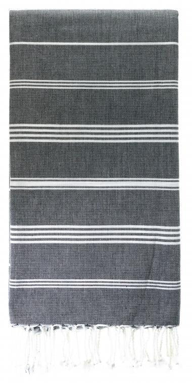 Karawan unisex vegan Towel Hammam Anthracite