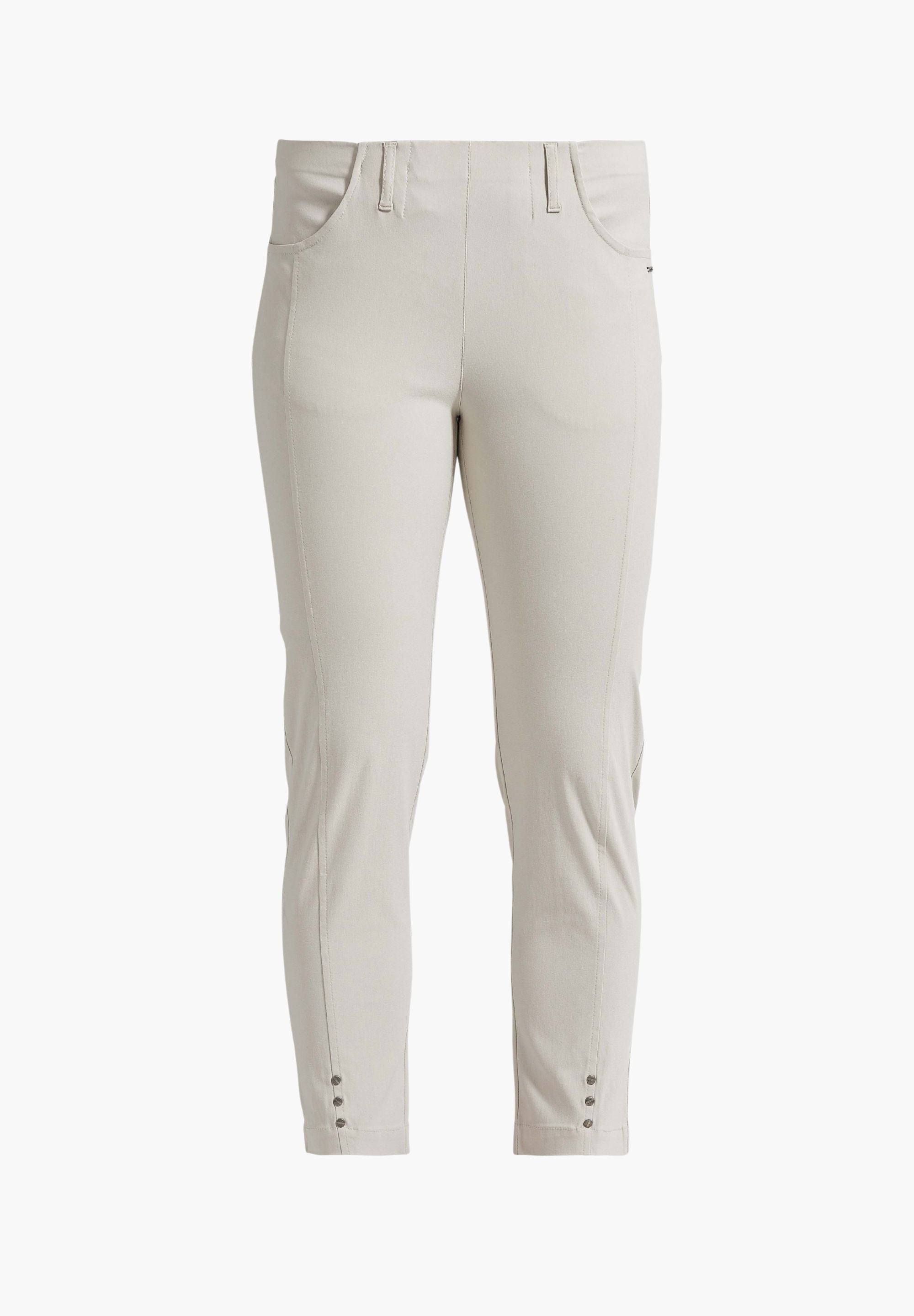 LAURIE womens vegan Pants Crop Chloe Slim Grey Sand