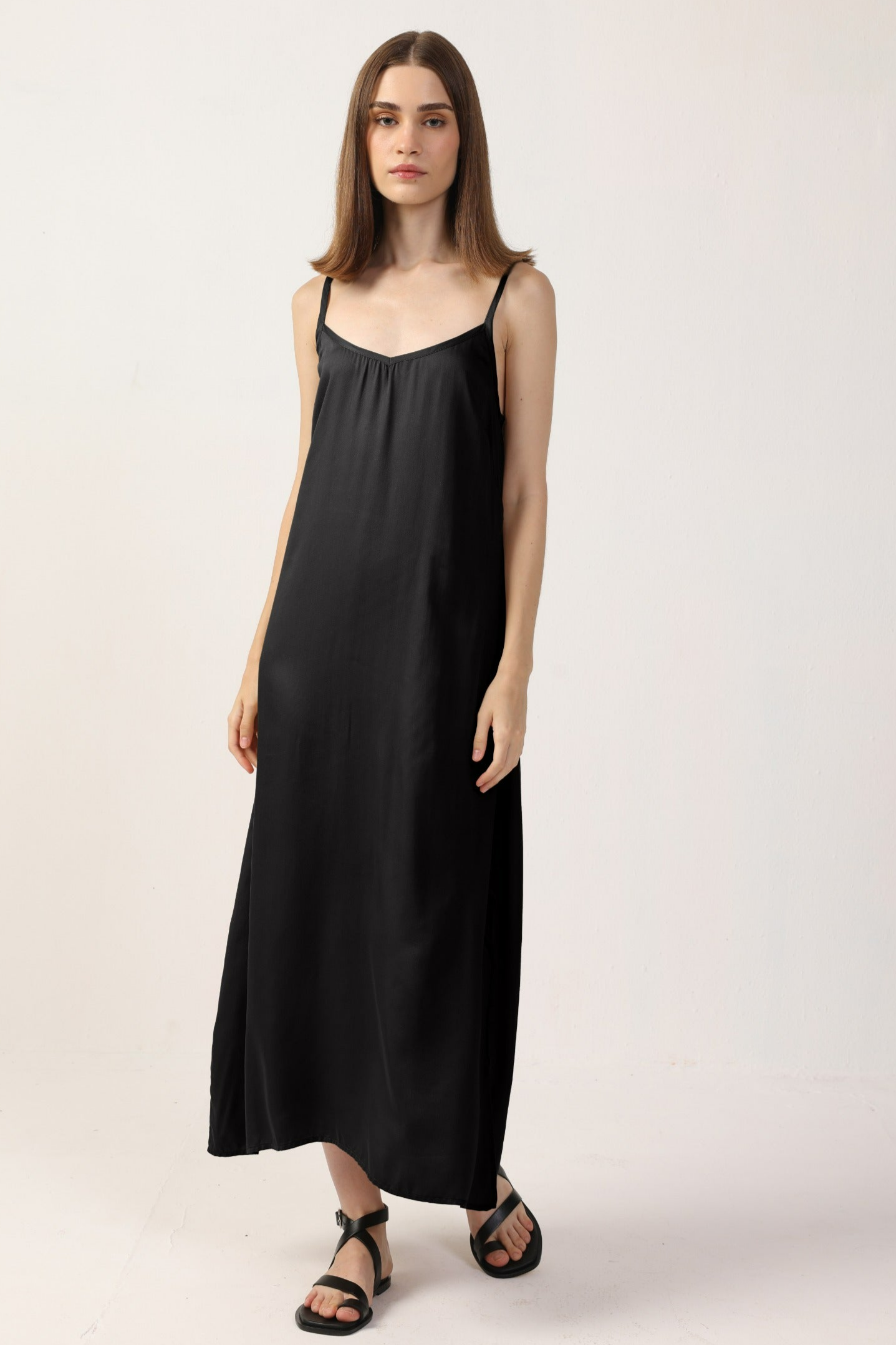 Neu Nomads Damen vegan Kleid Sammie Black