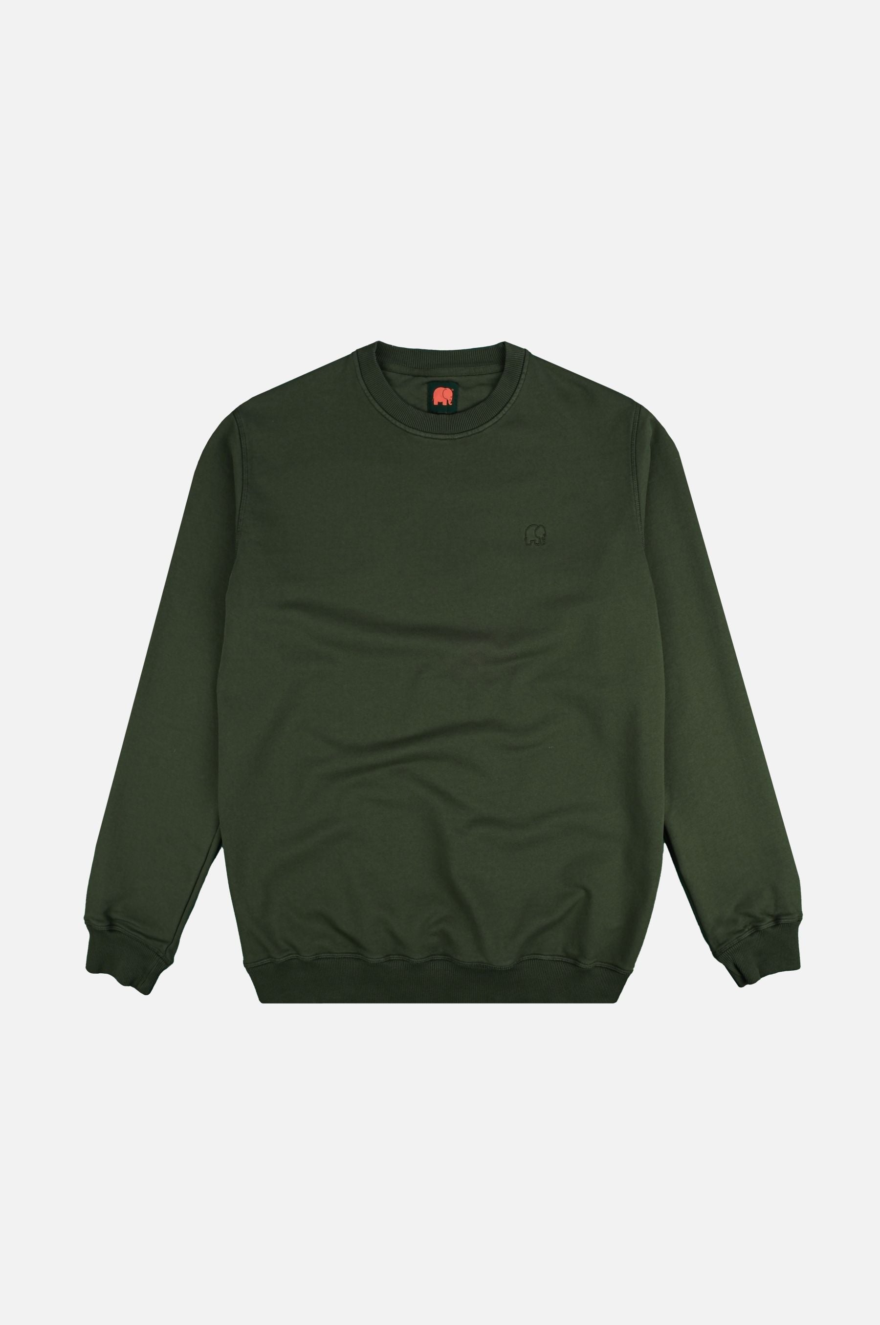 Trendsplant men vegan Sweater Heavyweight Essential Kombu Green