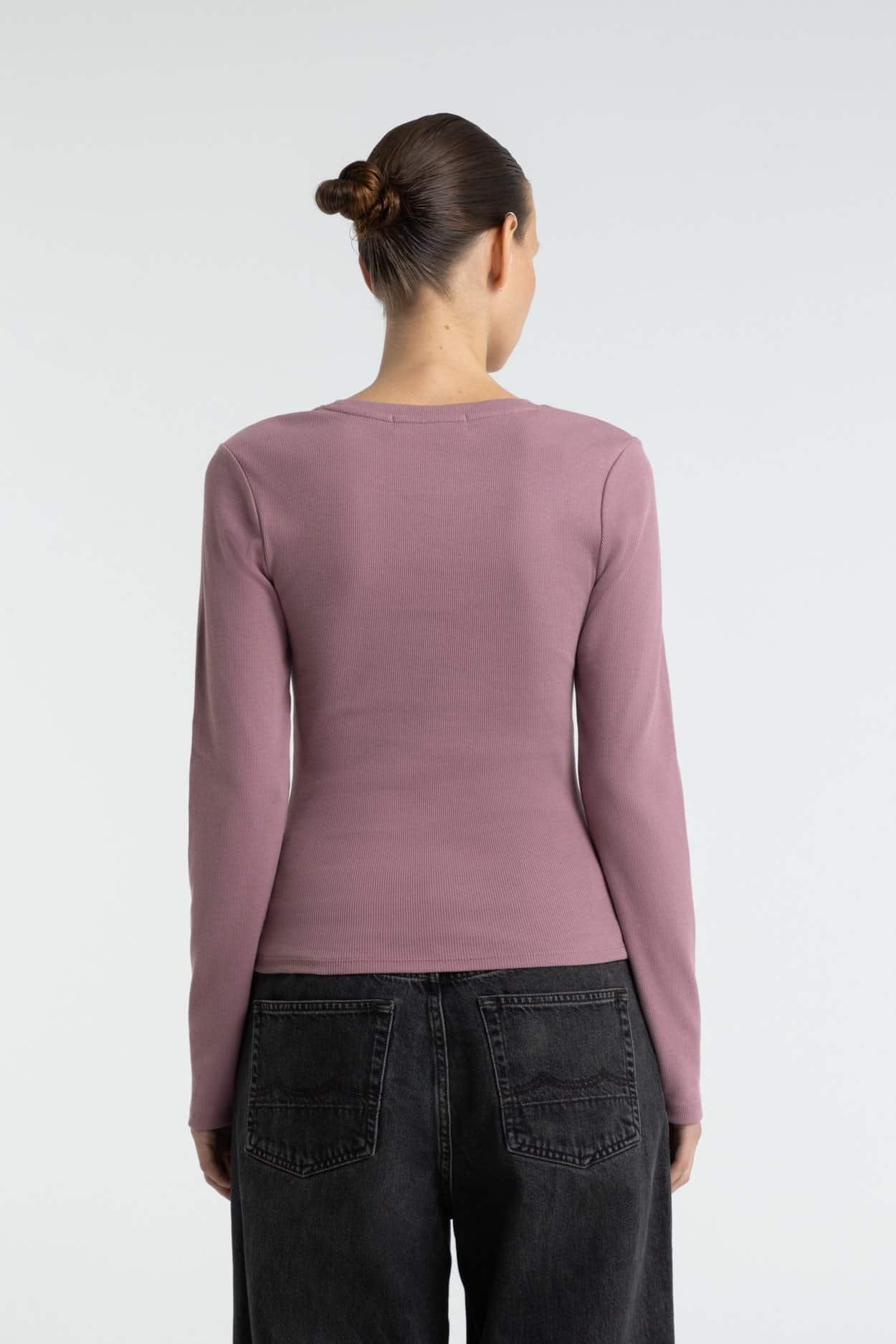 104050 - Kings of Indigo Damen vegan Langarmshirt Daigo Lila