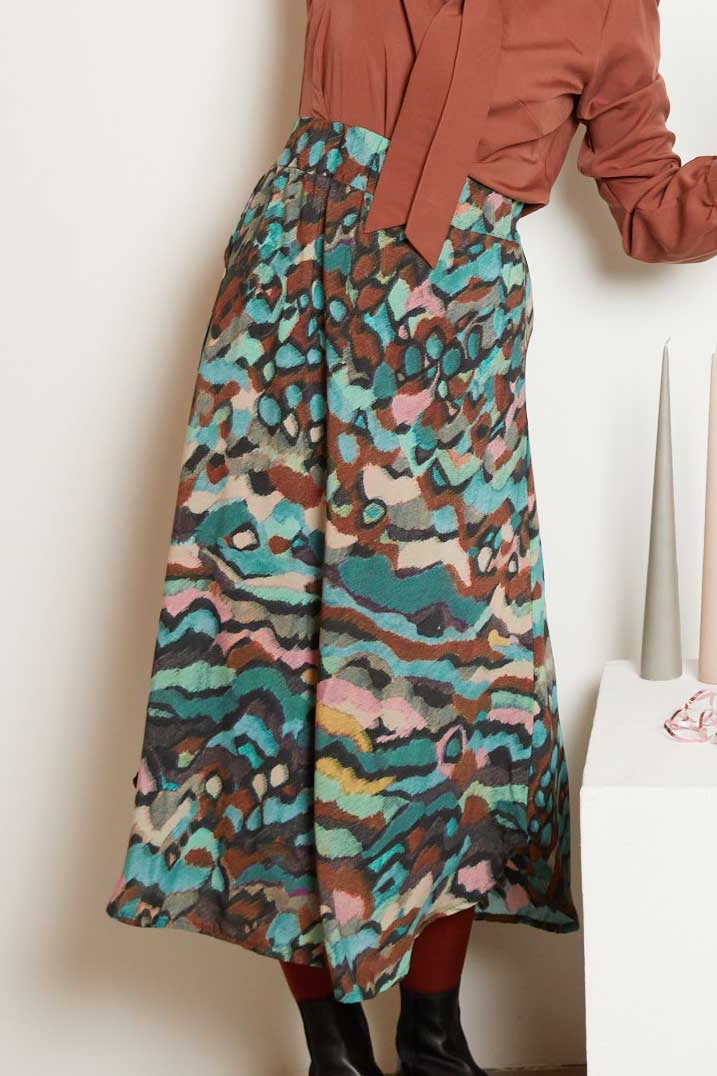 104142 - Damen vegan Rock Julip Graphic Print