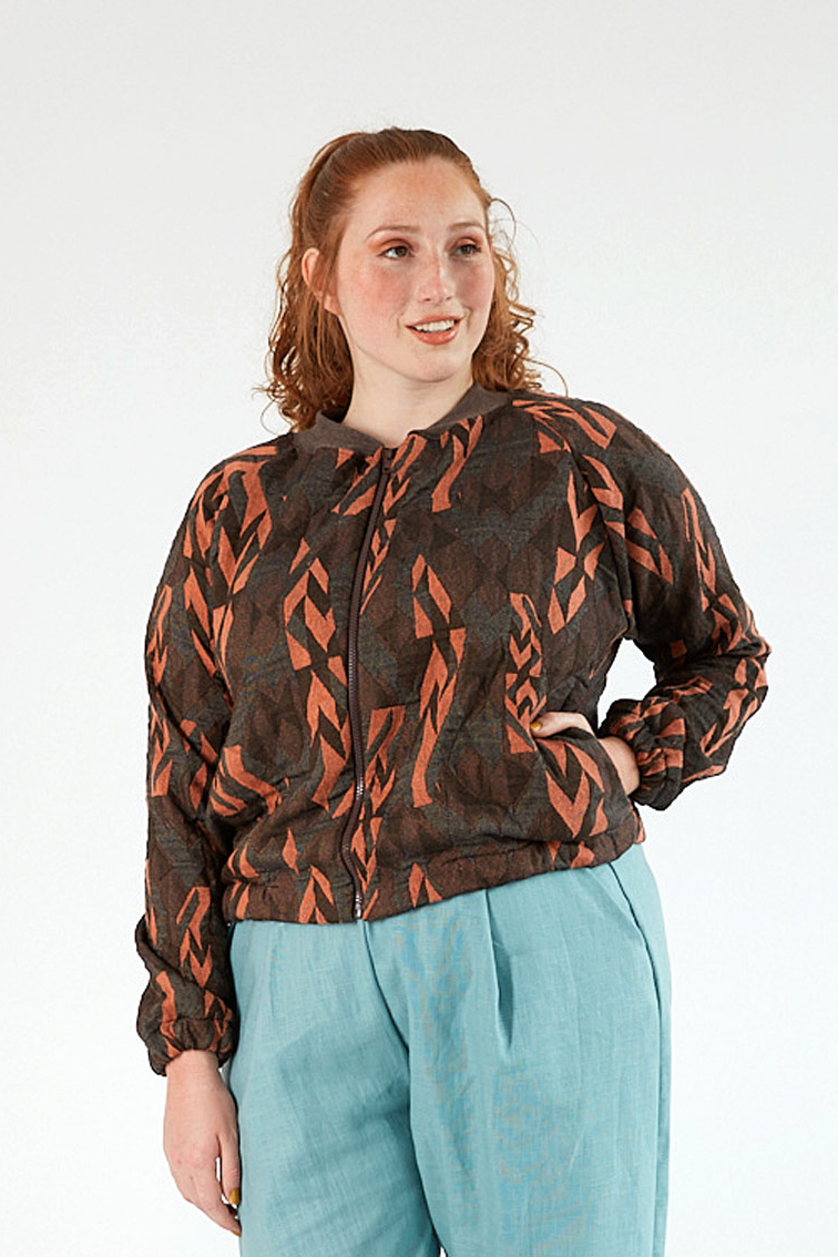 Widda Damen vegan Jacke Mia Brown