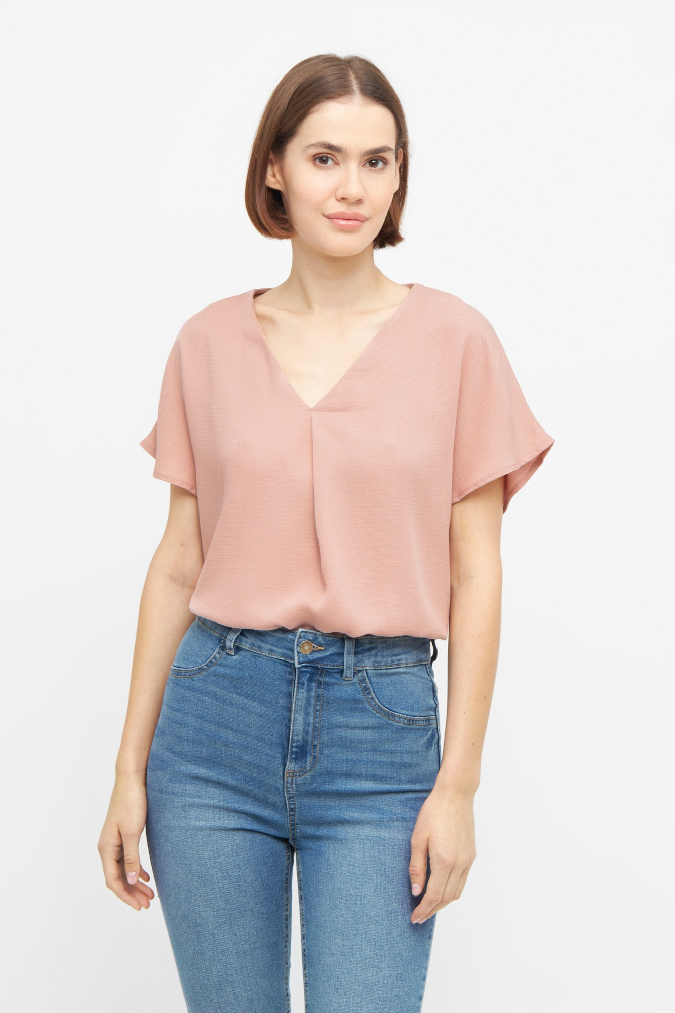 Widda Damen vegan Bluse Beat Rose Pink