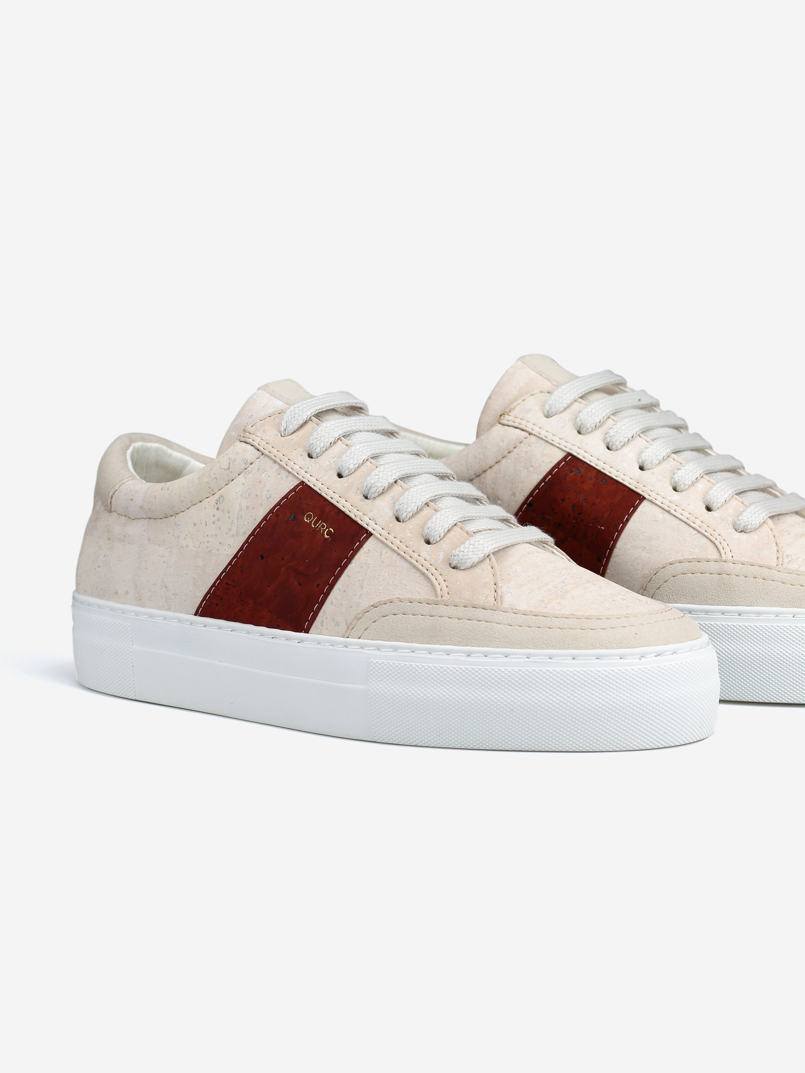 QURC men vegan Sneakers Fragment Low Mw Brick