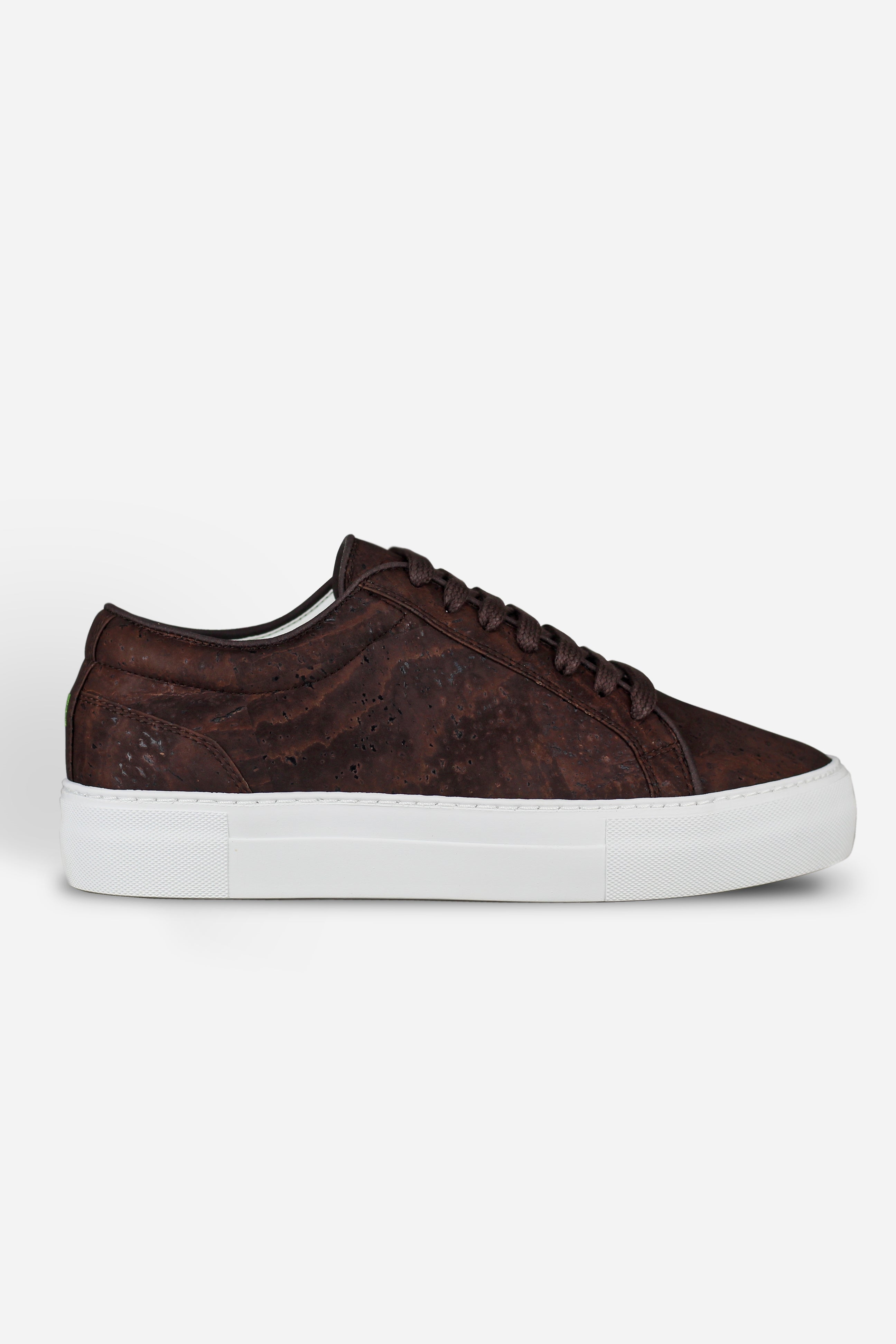 QURC Herren vegan Sneaker Castanha Brown Essential