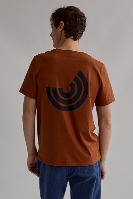 TWOTHIRDS Herren vegan T-Shirt Cookstown Umber Orange