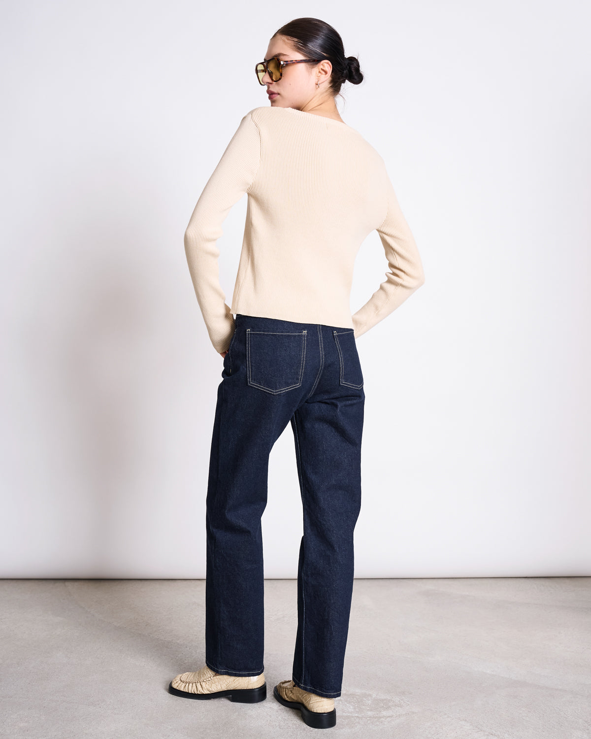JAN 'N JUNE womens vegan Cardigan Glimt Beige