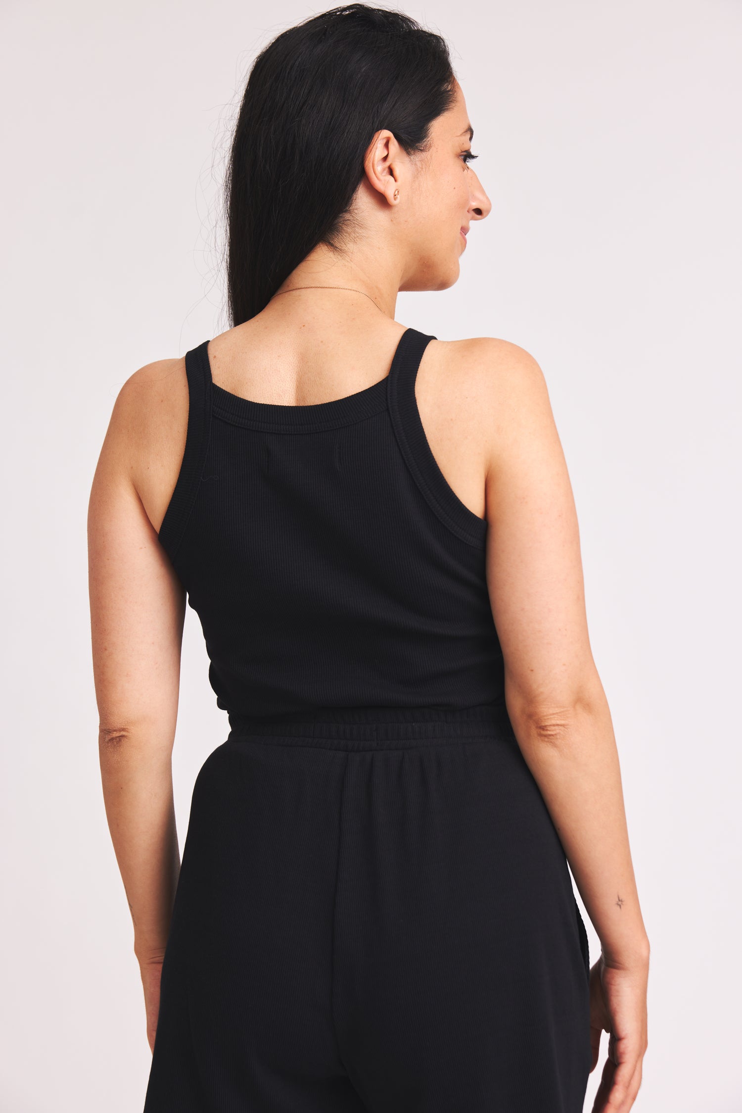 Baìge the Label womens vegan Tank Top Banu Black