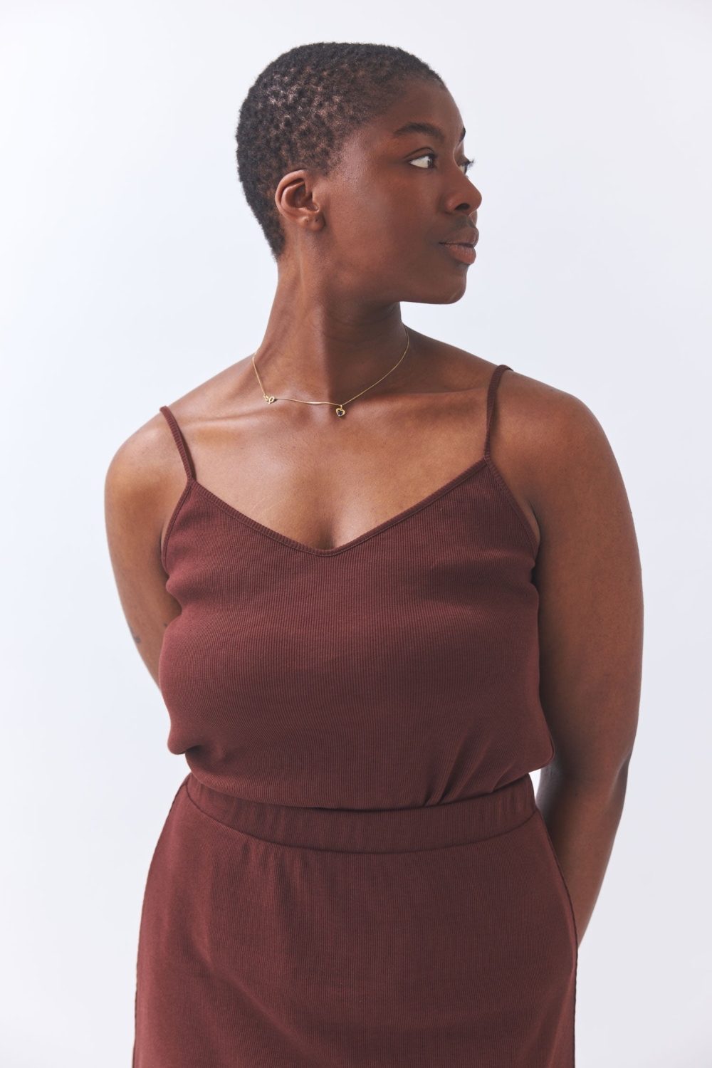 BaÃ¬ge the Label Damen vegan Top Bria Zartbitterschokolade