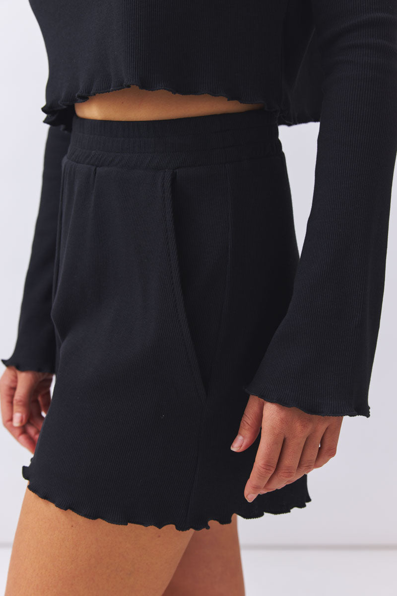 BaÃ¬ge the Label womens vegan Shorts Baramee Black