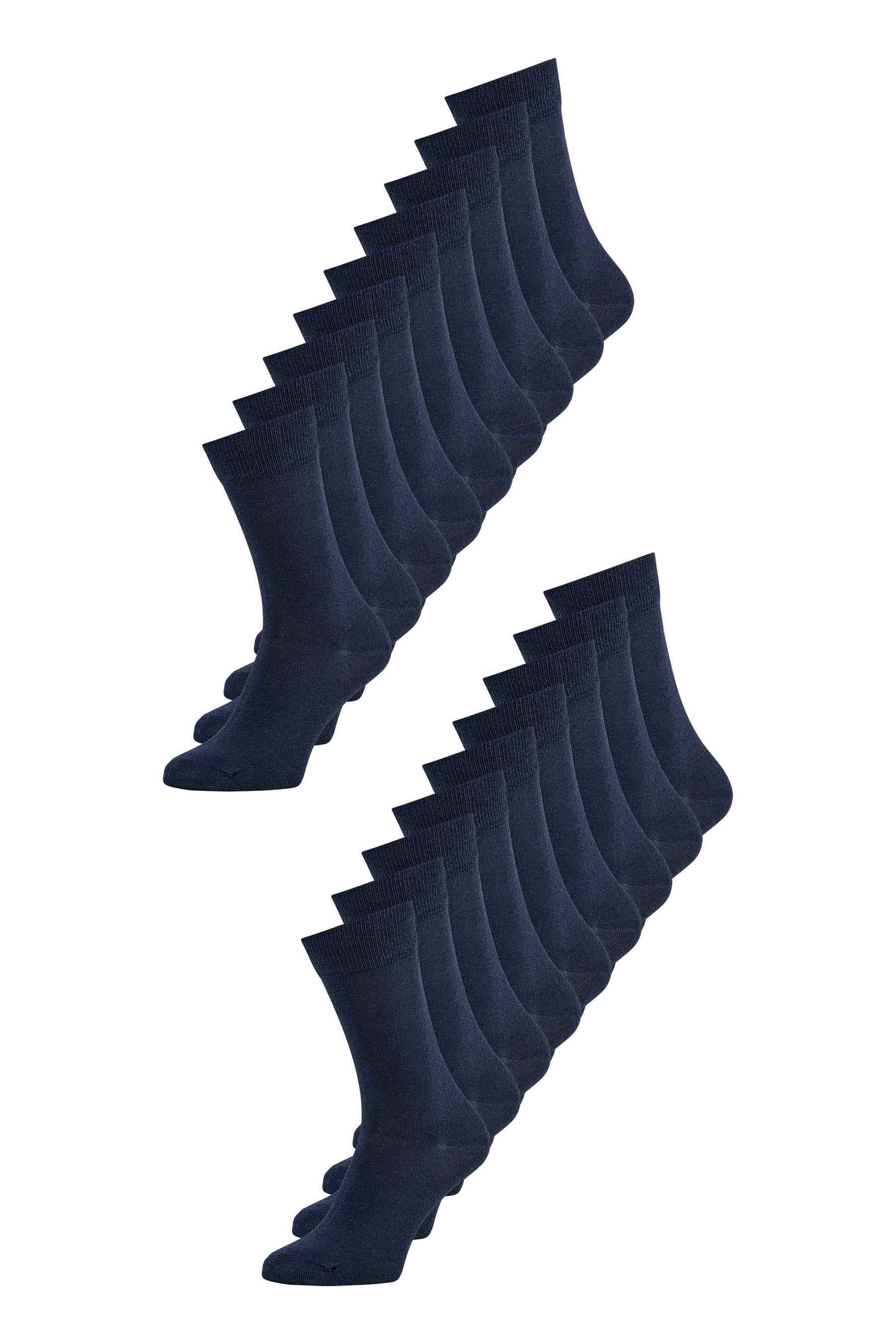 Image of MELA dames vegan Multipack 20x Sokken Marineblauw