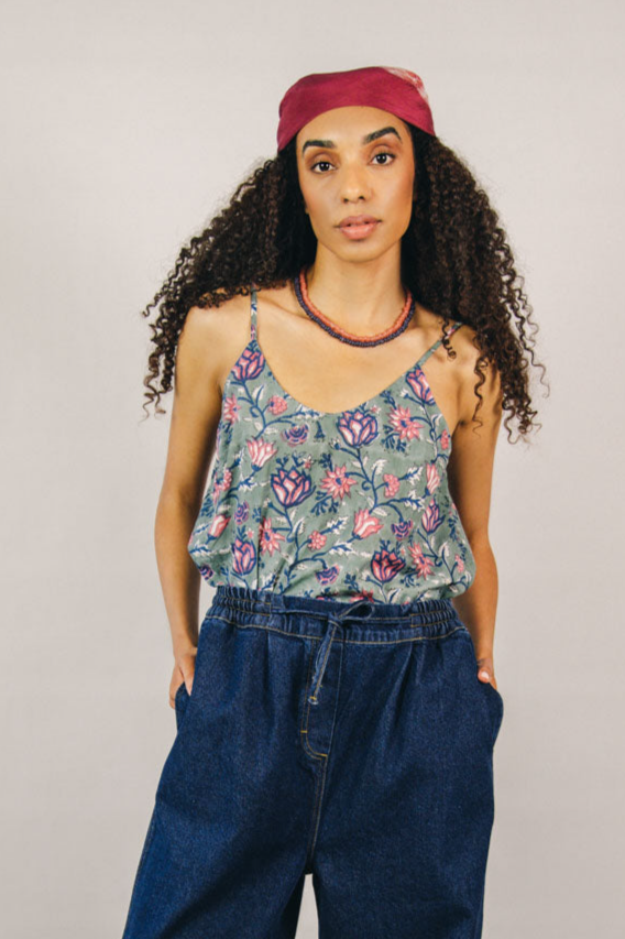 El.rÃ©sidu Damen vegan Top Priyanka Teal GrÃ¼n