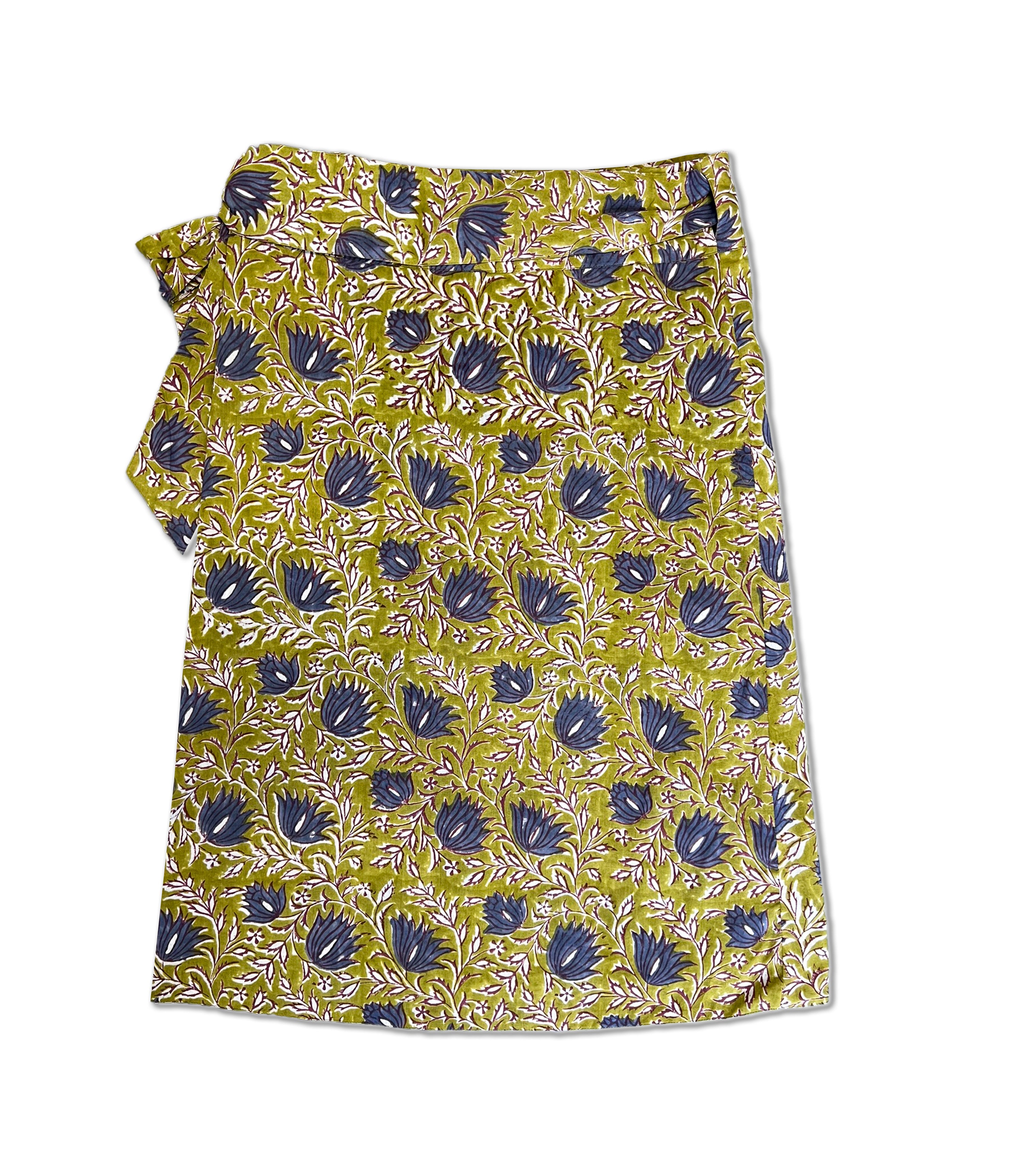 el.rÃ©sidu womens vegan Skirt Amira Long Green/Purple