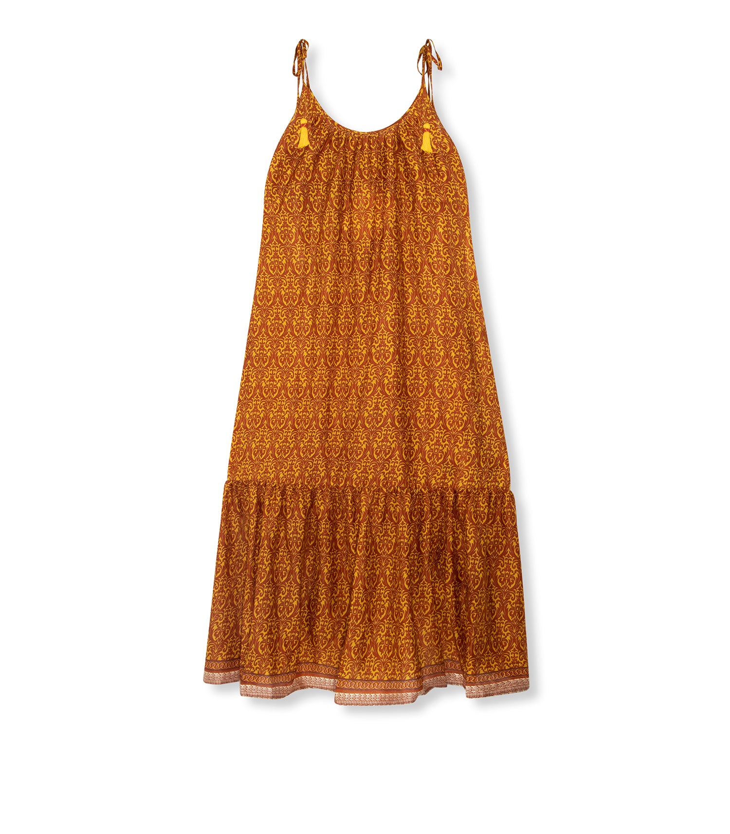 el.rÃ©sidu womens vegan Dress Myra Orange