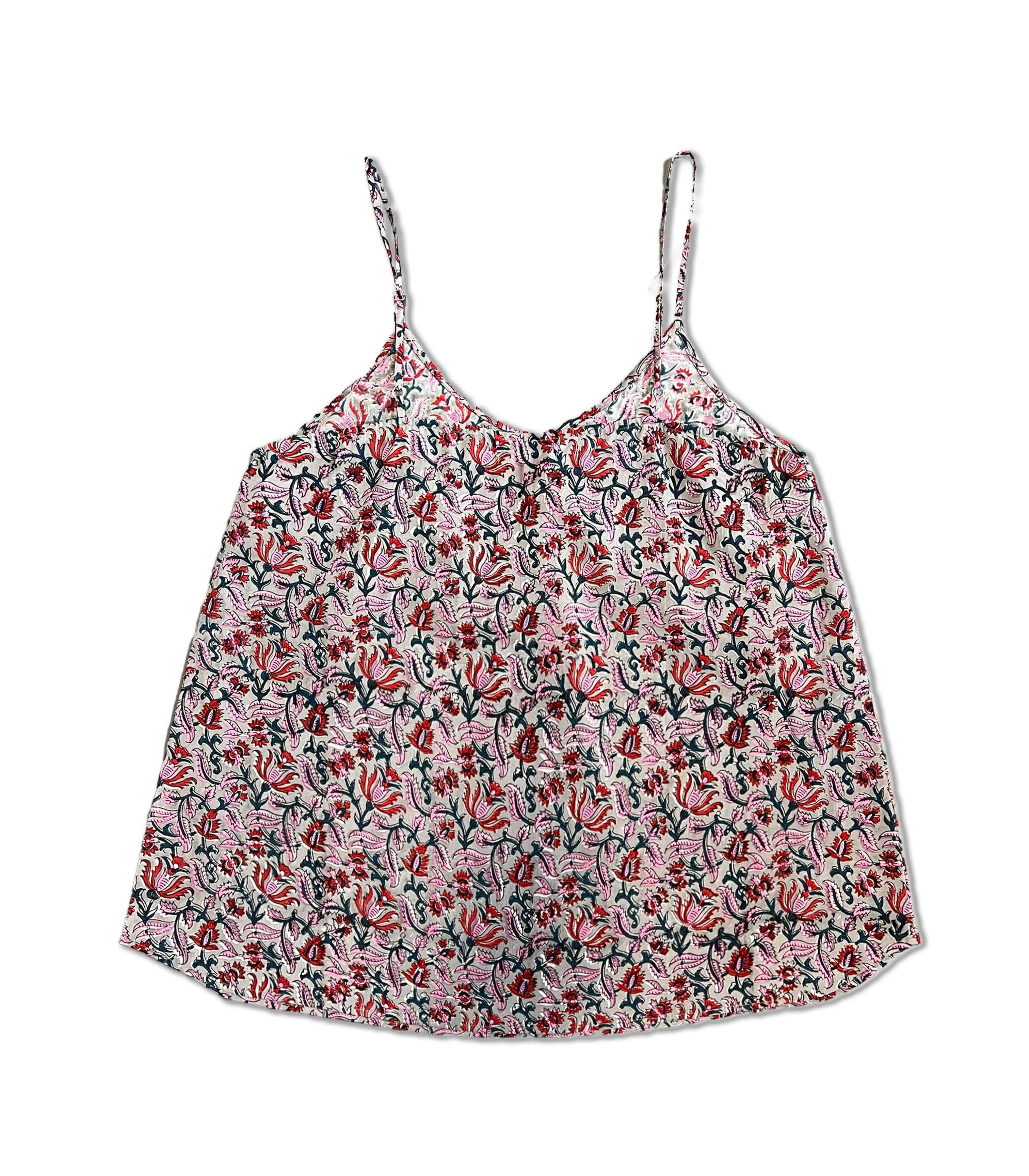 el.résidu womens vegan Top Priyanka Light Grey