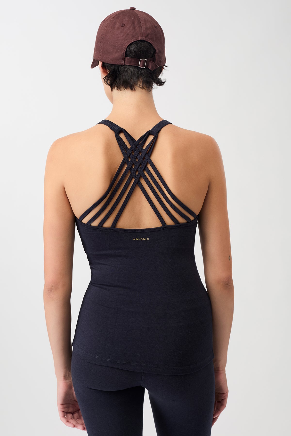 105378 - MANDALA Damen vegan Top Infinity Nachthimmel