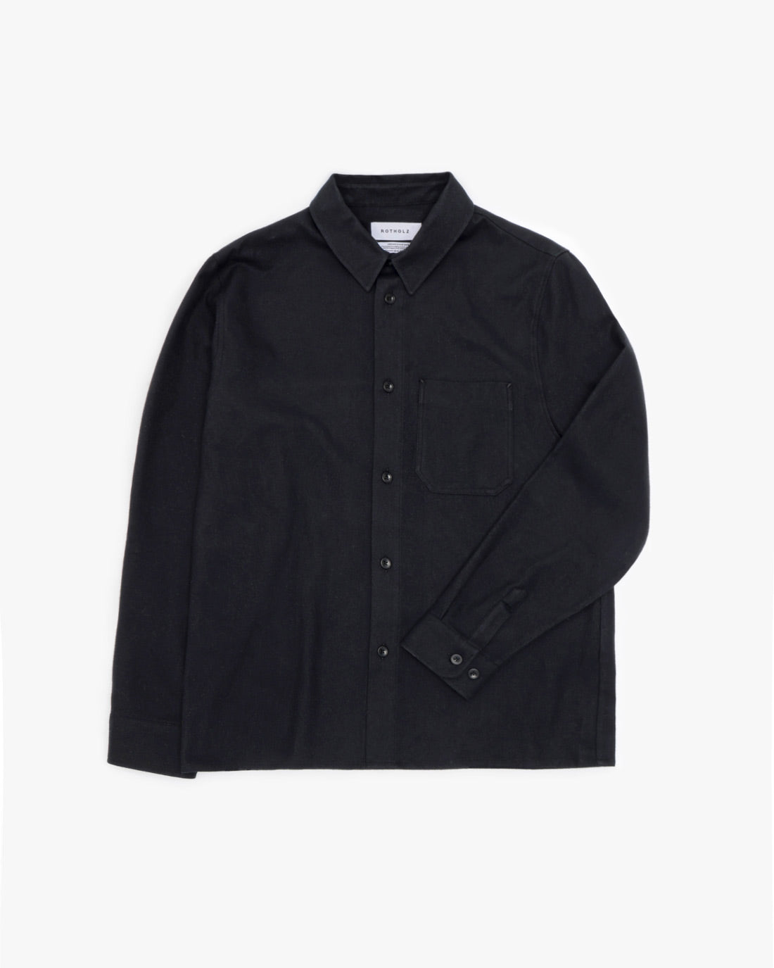 105491 - Damen vegan Hemd Flanell Schwarz 105491 - Damen vegan Hemd Flanell Schwarz