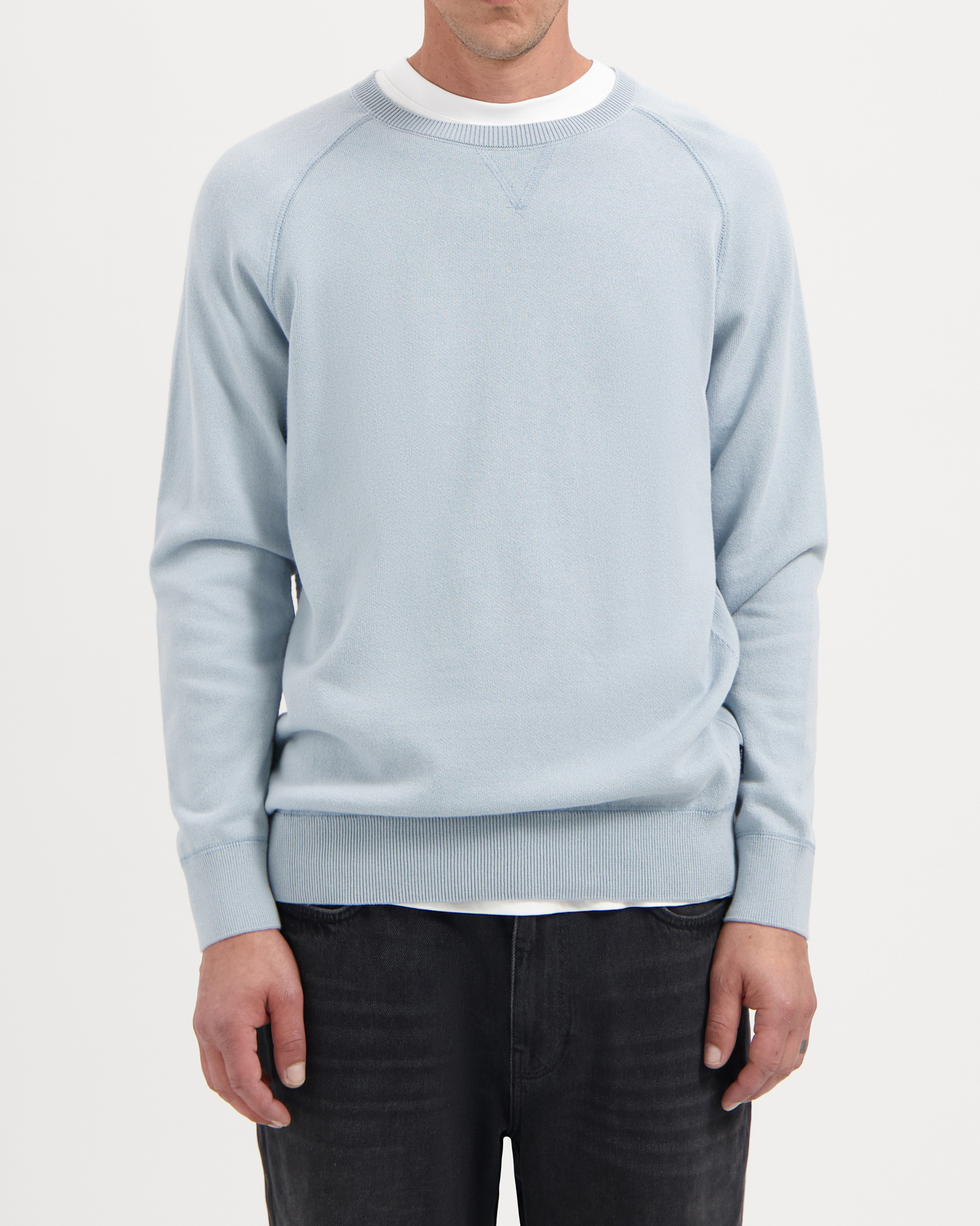 Castle Point Maglione Uomo 100 % Cotone, Pullover in Maglia con