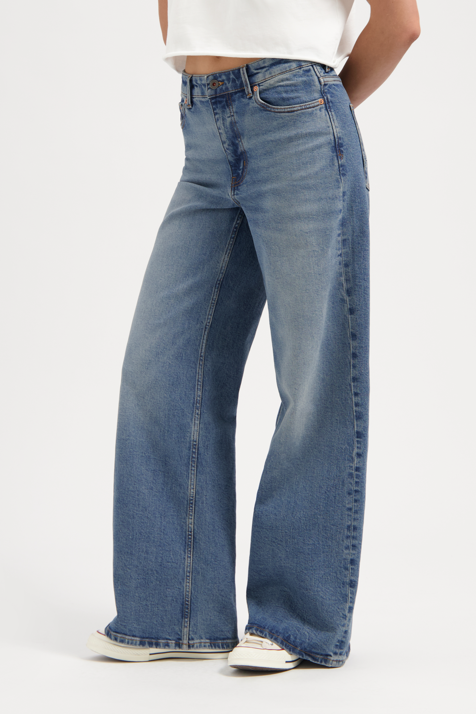 Kuyichi Damen vegan Jeans Locker Harper Starlit Indigo