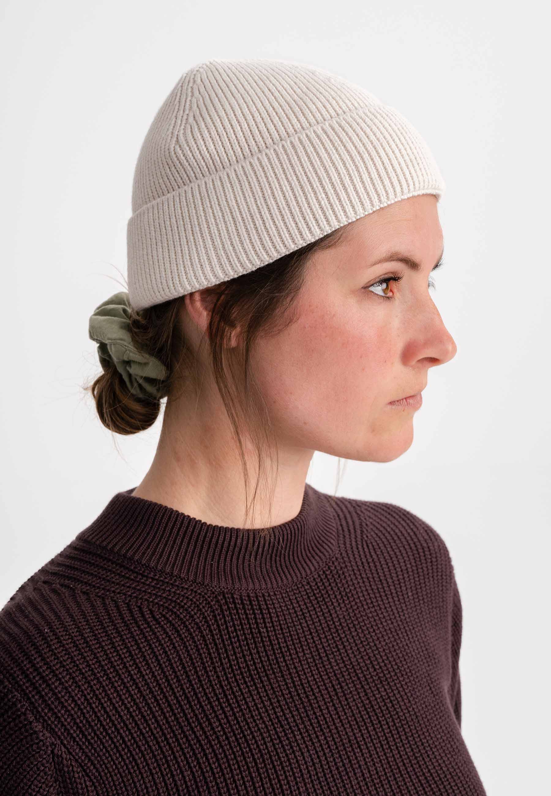 MELA Beanie Short Rafi Creme Melange
