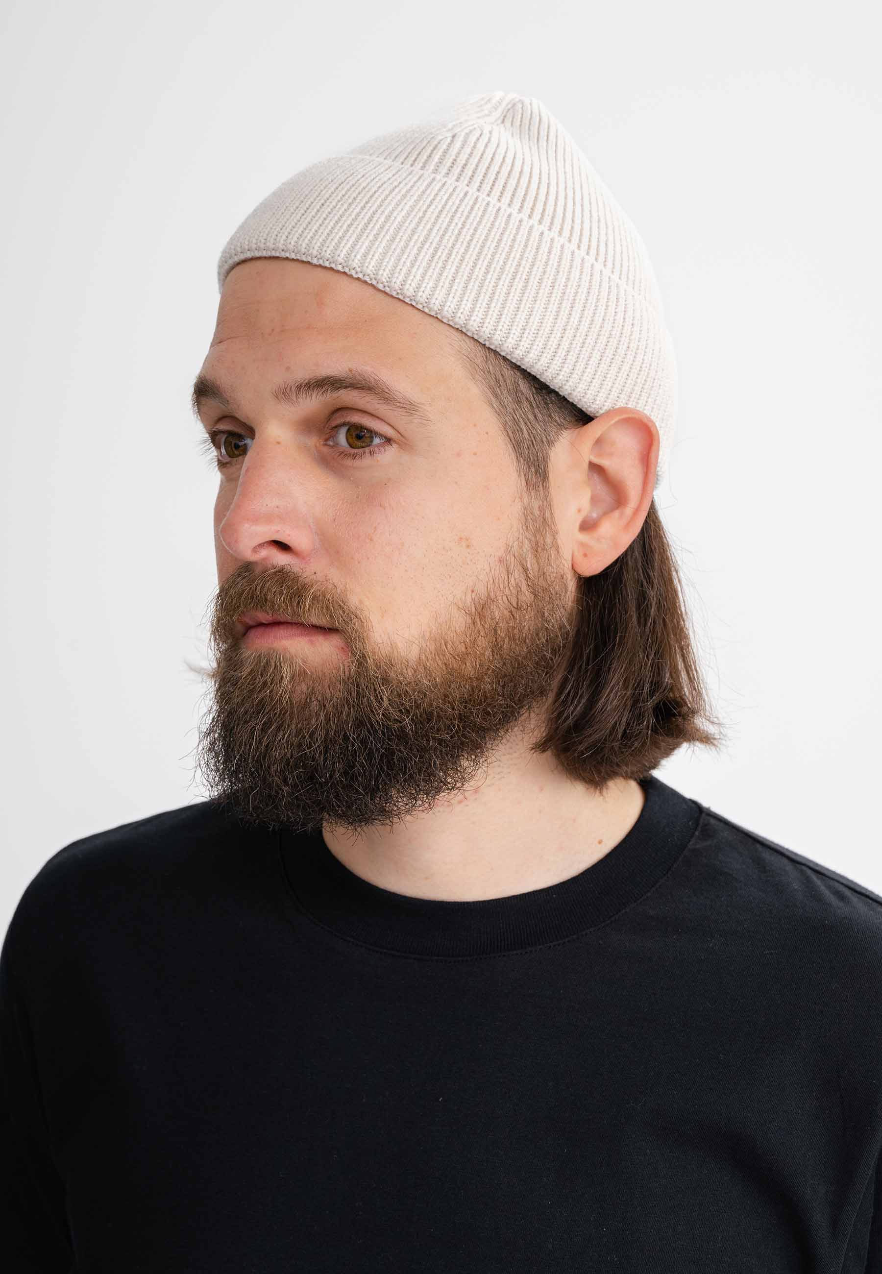 MELA Beanie Short Rafi Creme Melange