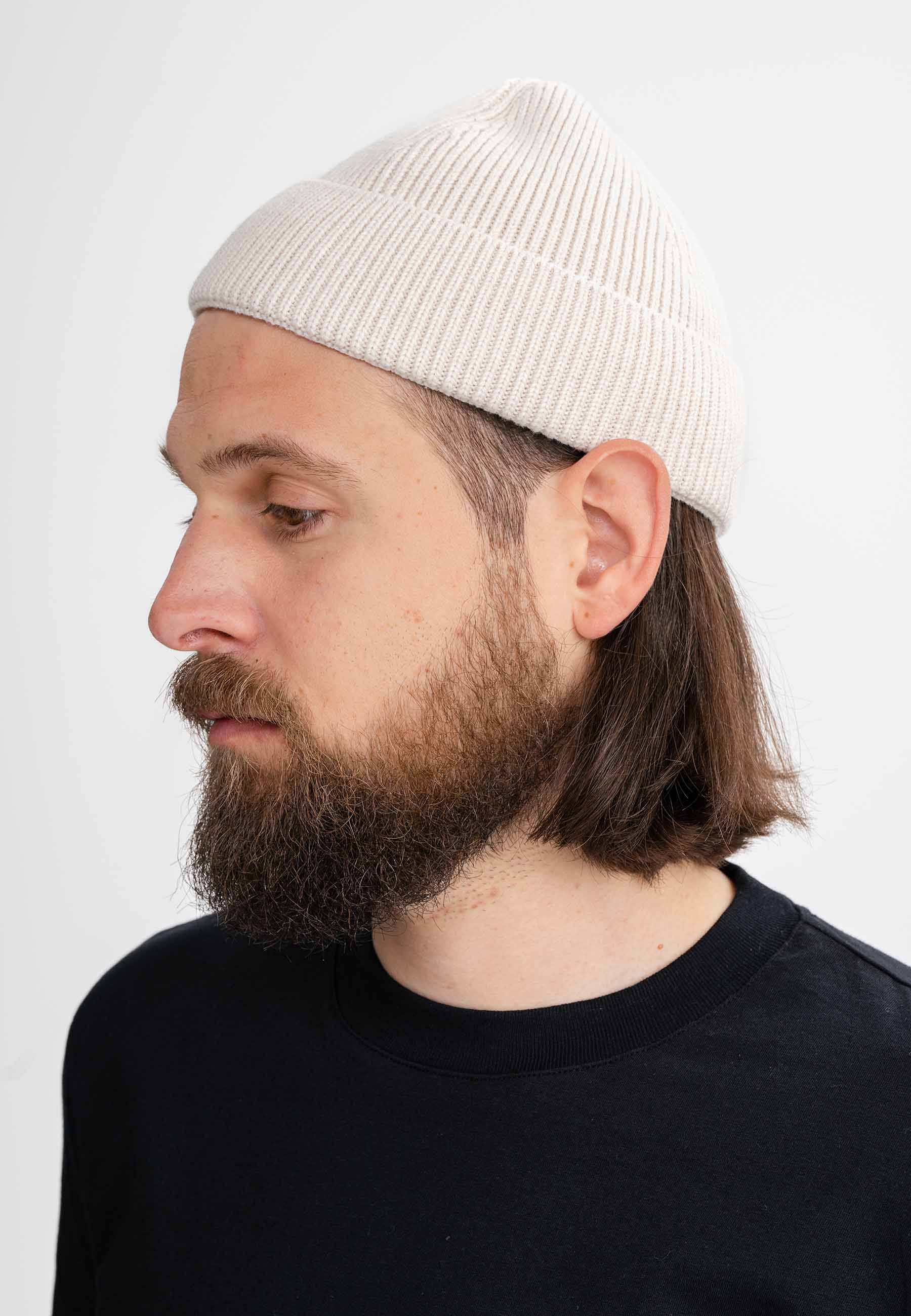 MELA Beanie Short Rafi Creme Melange