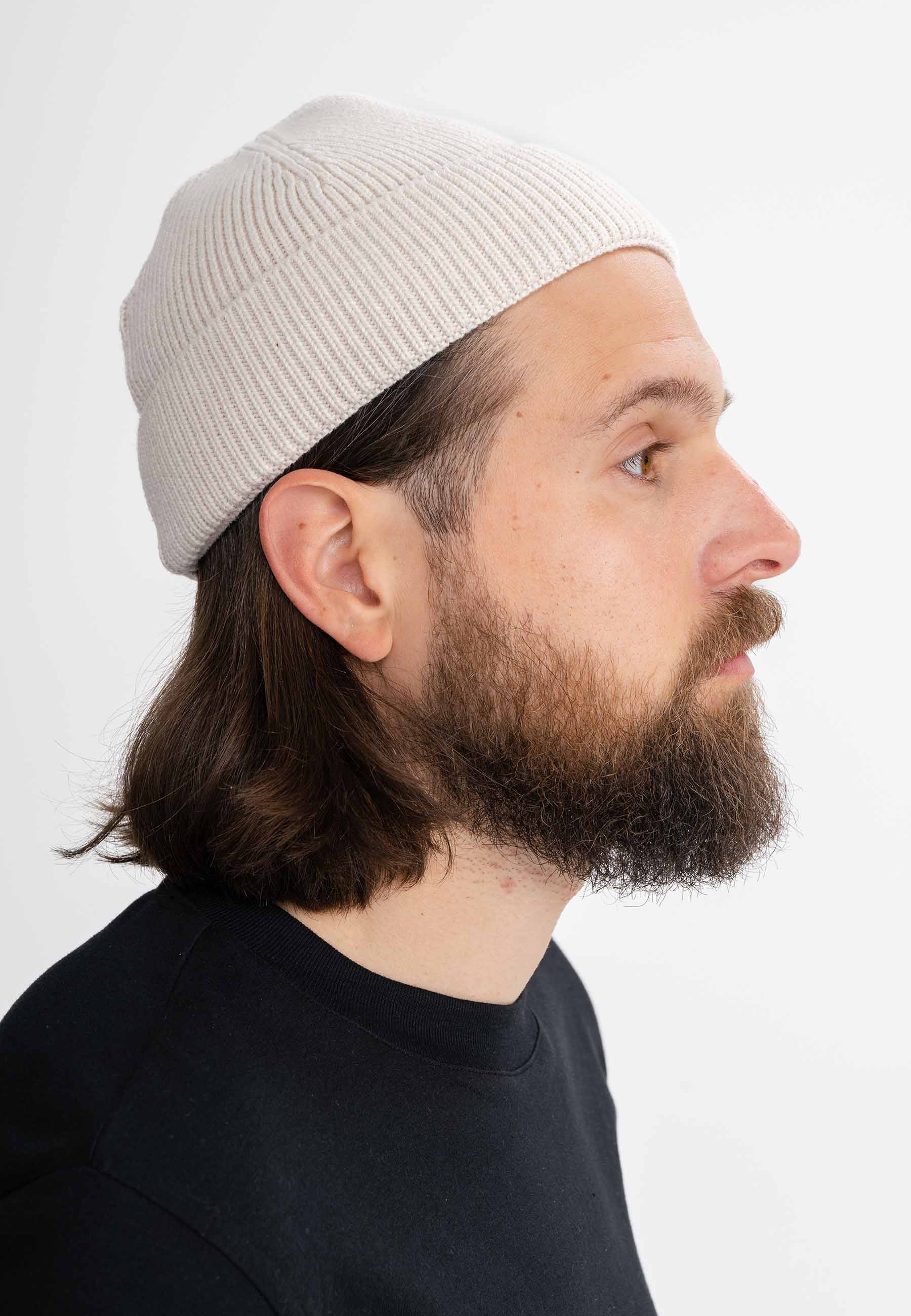 MELA Beanie Short Rafi Creme Melange