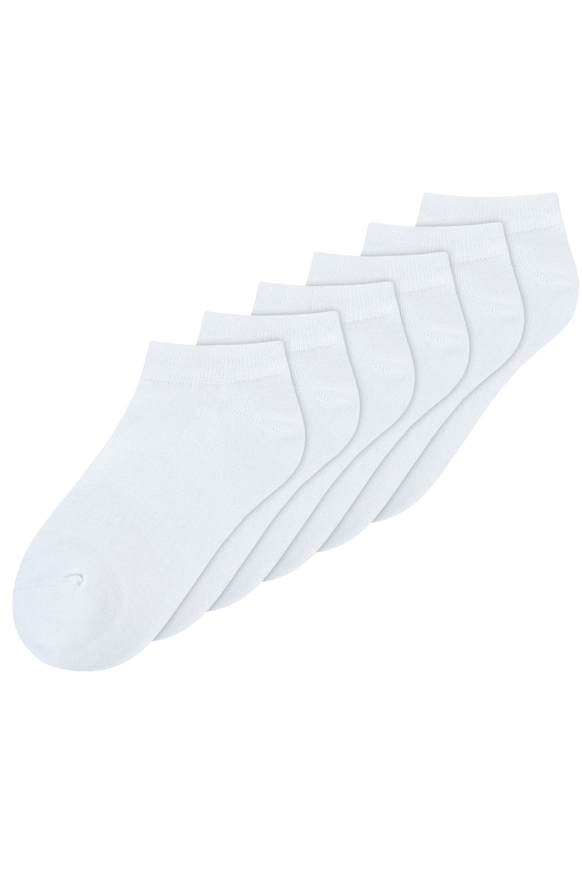 MELA men vegan Multipack 6x Sneaker Socks White