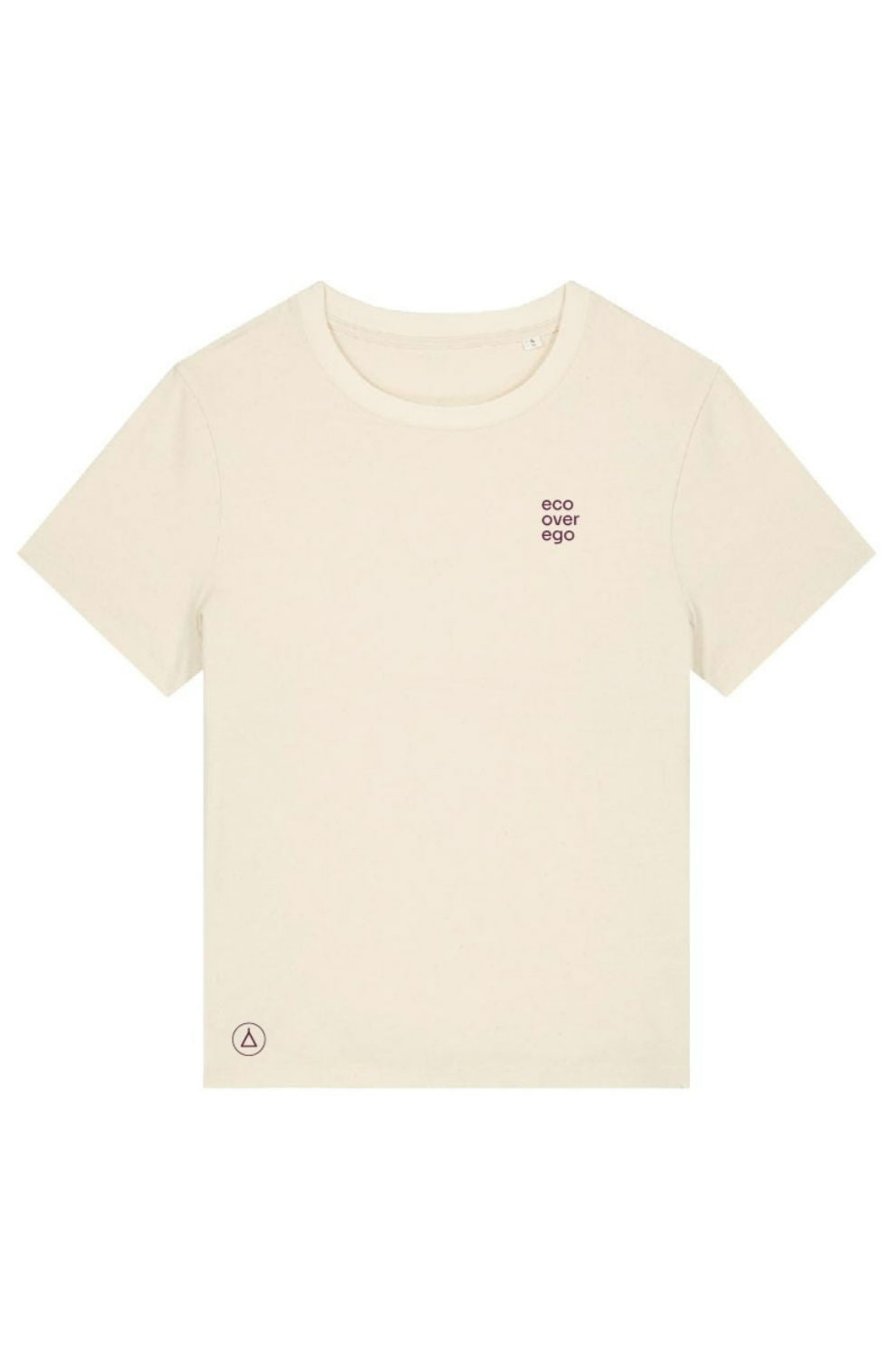 Inaska womens vegan T-Shirt Statement Eco Natural Raw Berry
