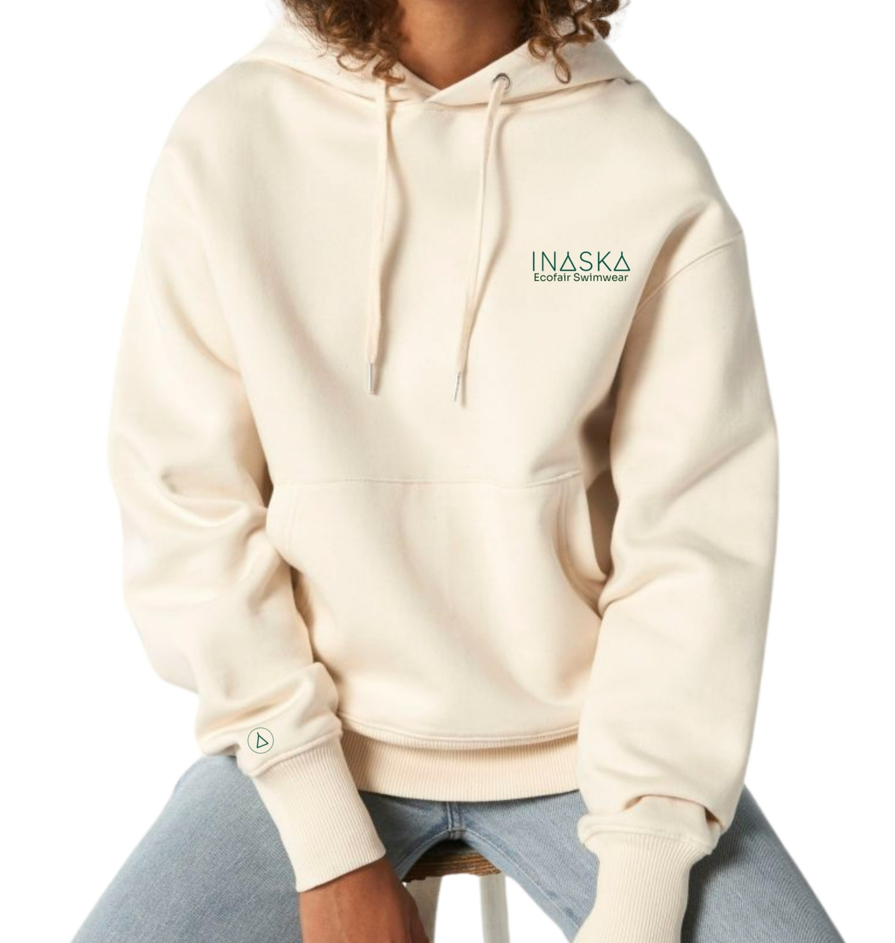 105736 - Damen vegan Hoodie Unisex DunkelgrÃ¼n