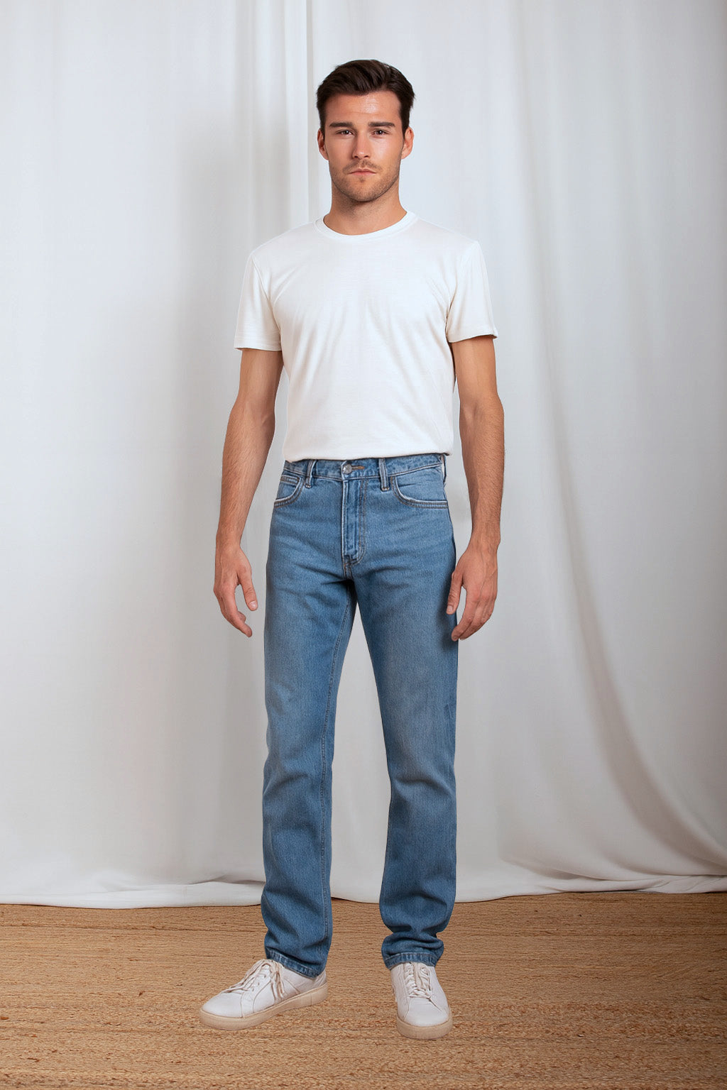 TORLAND men vegan Jeans Sven Mid Indigo