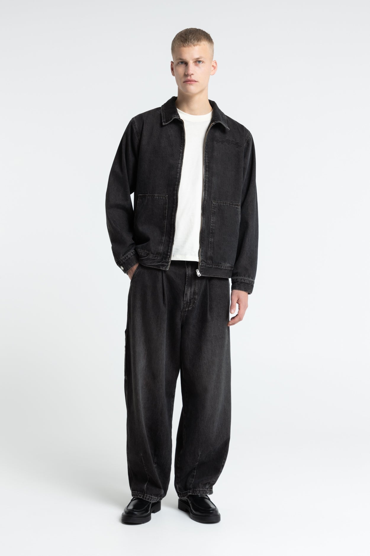 Kings of Indigo men vegan Pants Sabium Vilma Black