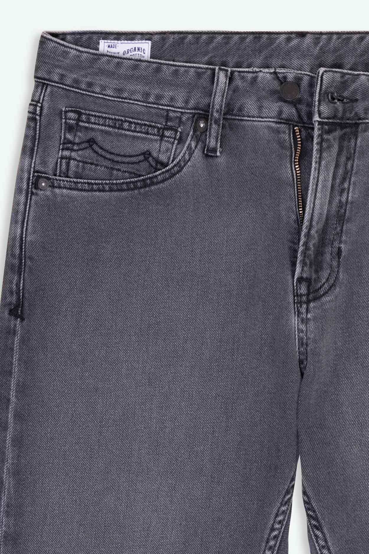 Kings of Indigo men vegan Jeans Addo Tapered Leg Grey