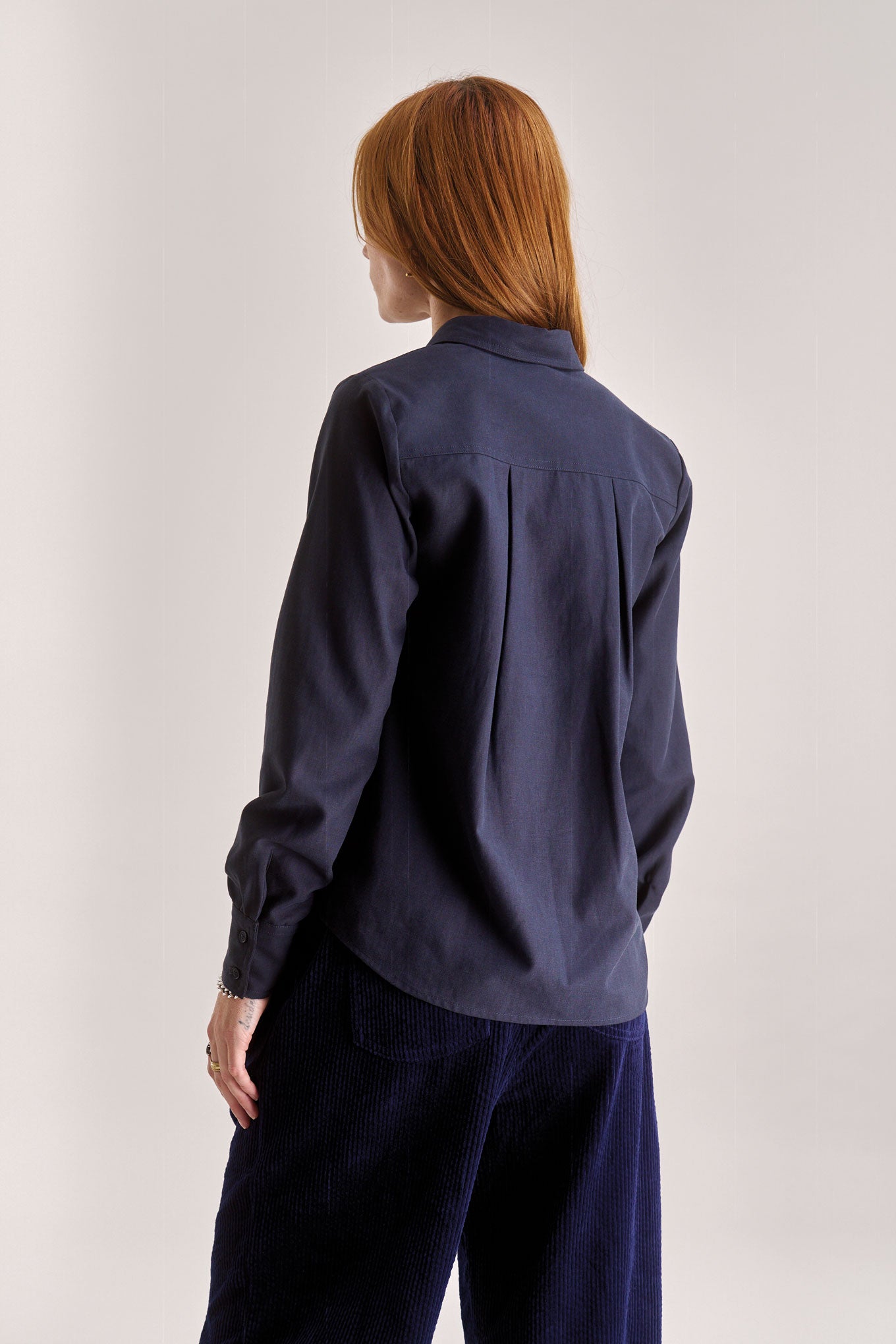 KOMODO womens vegan Shirt Kenji Navy