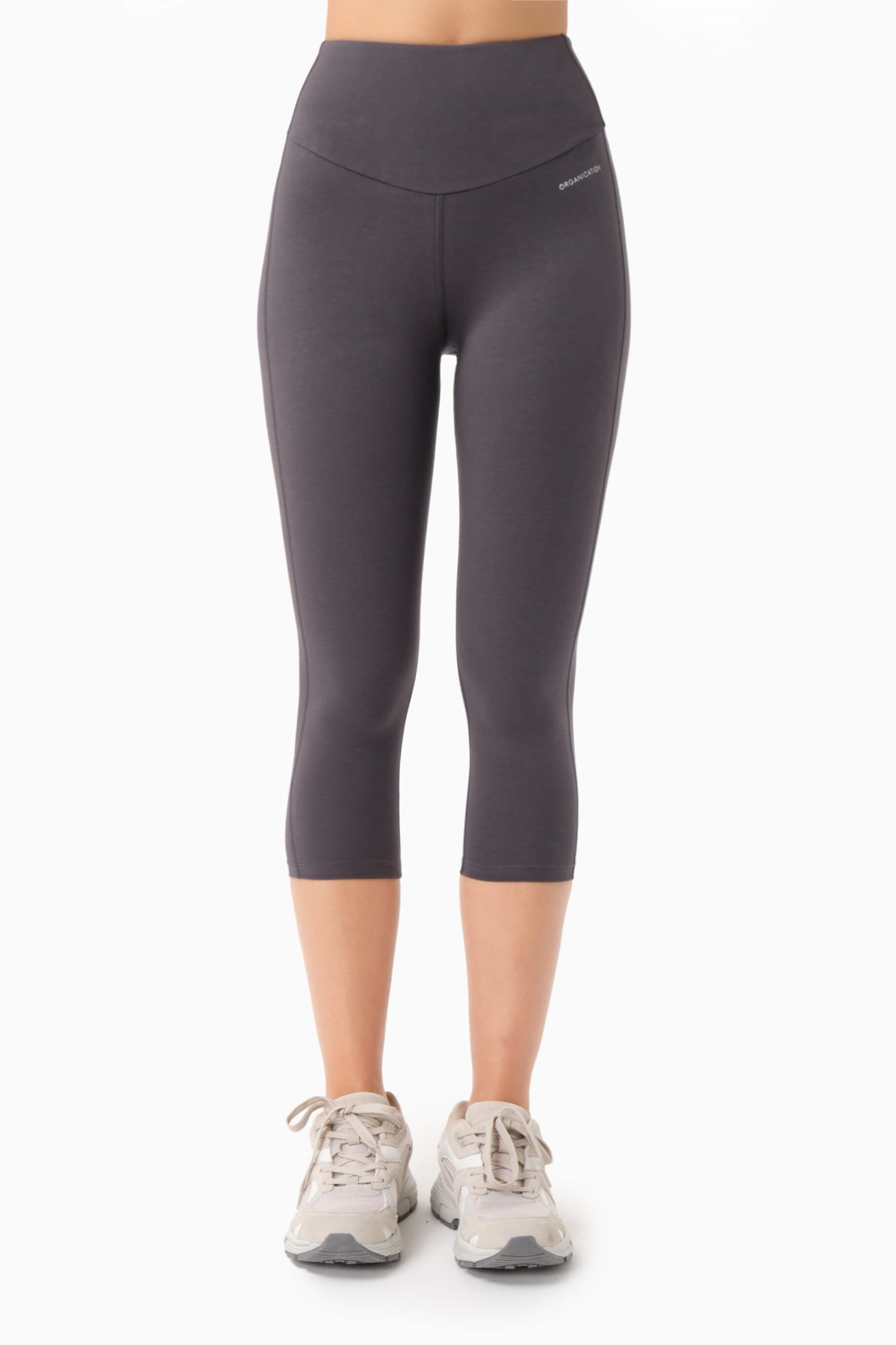 ORGANICATION womens vegan Leggings Capri Lissa Shadow