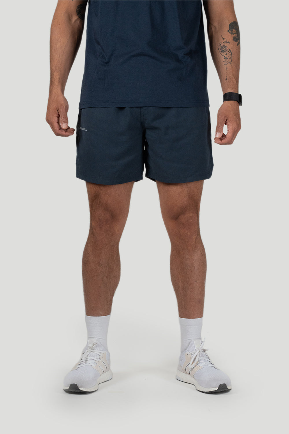 Boldwill Herren vegan Sportshorts Blau