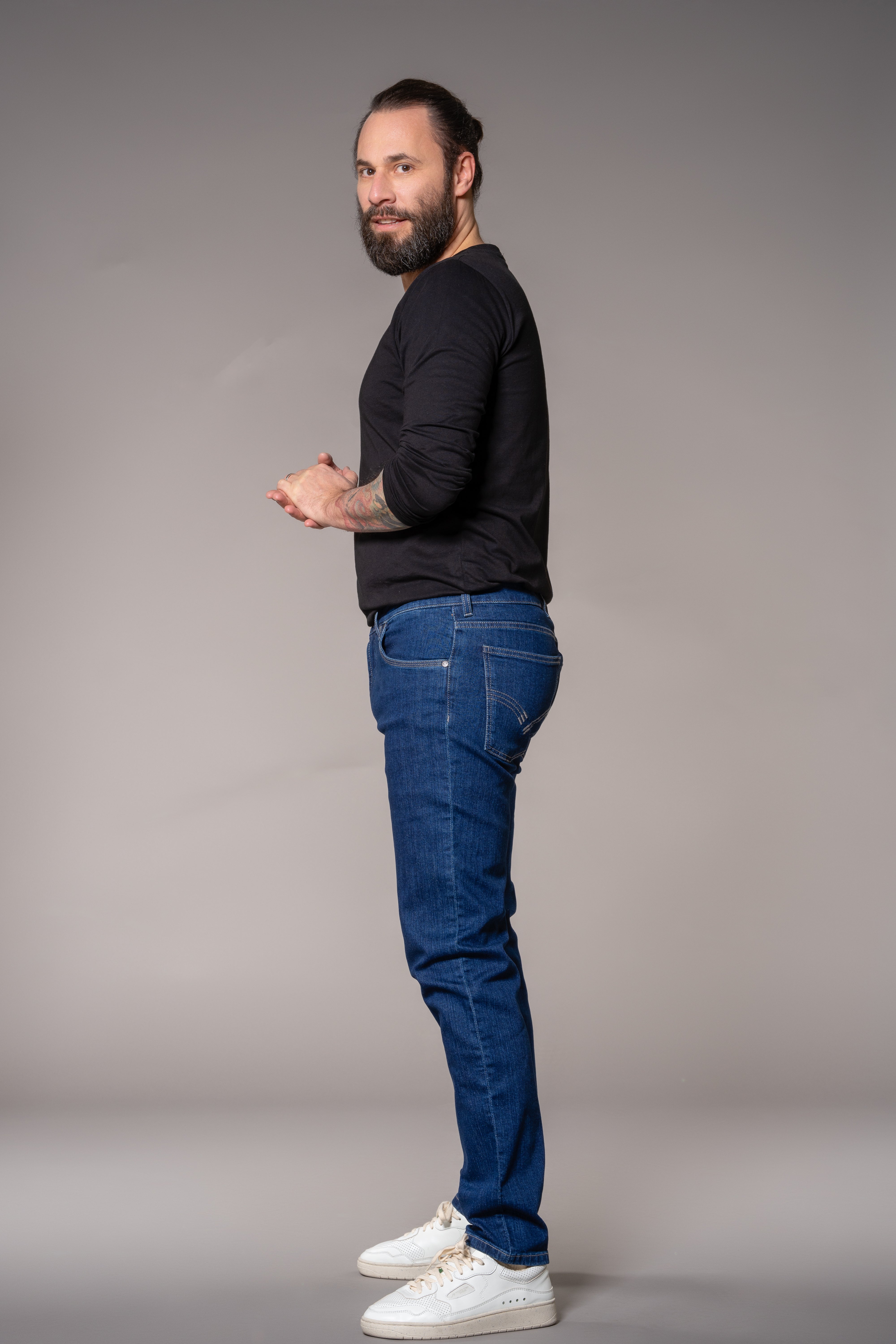 Feuervogl men vegan Jeans Finn Classic Blue