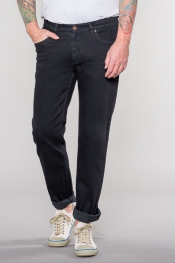 Feuervogl Herren vegan Jeans Finn Schwarz