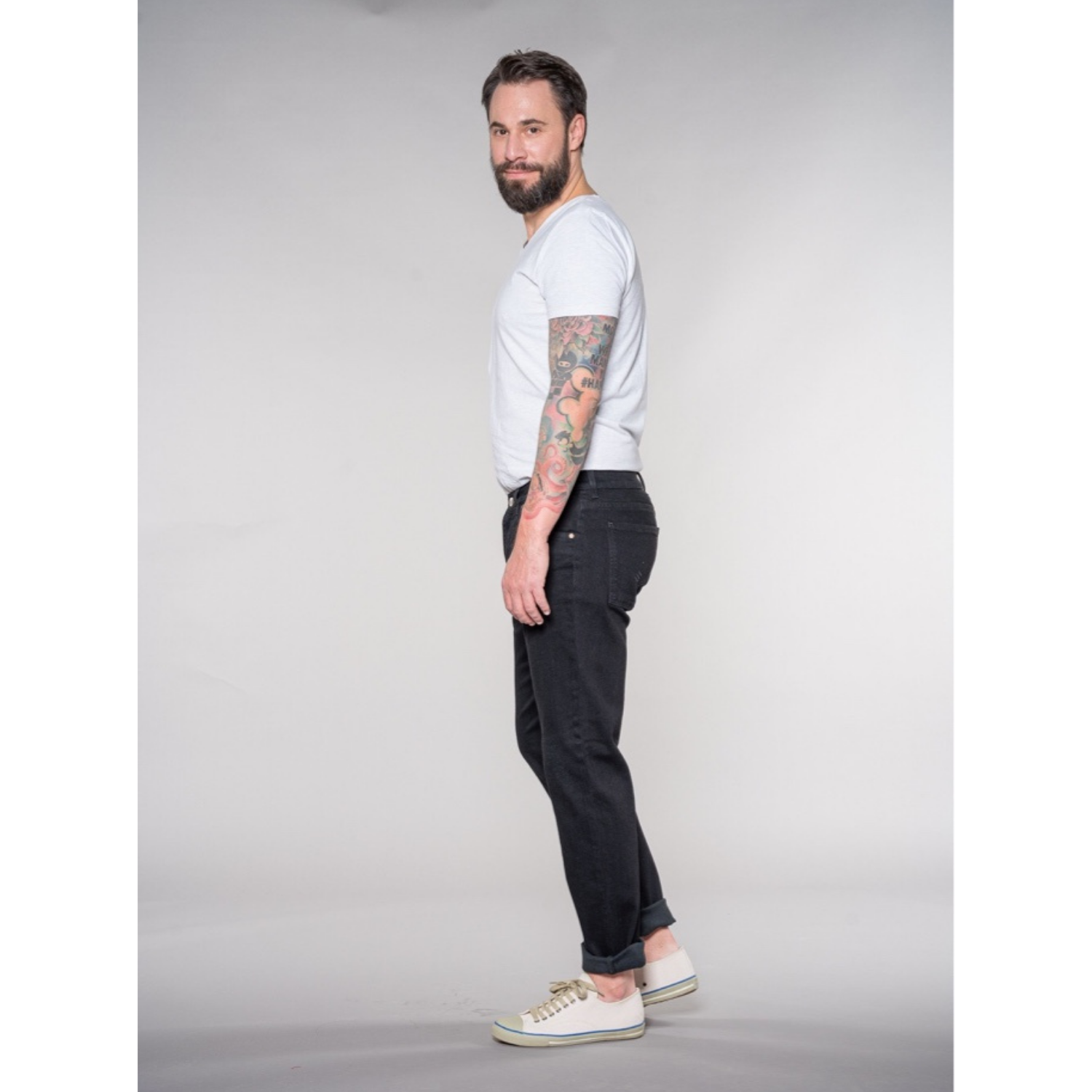 Feuervogl men vegan Jeans Finn Black