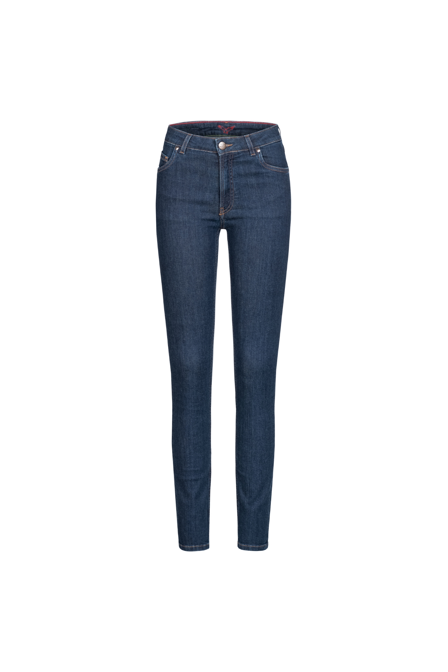 Feuervogl Damen vegan Jeans Skinny Hanna Klassisch Blau