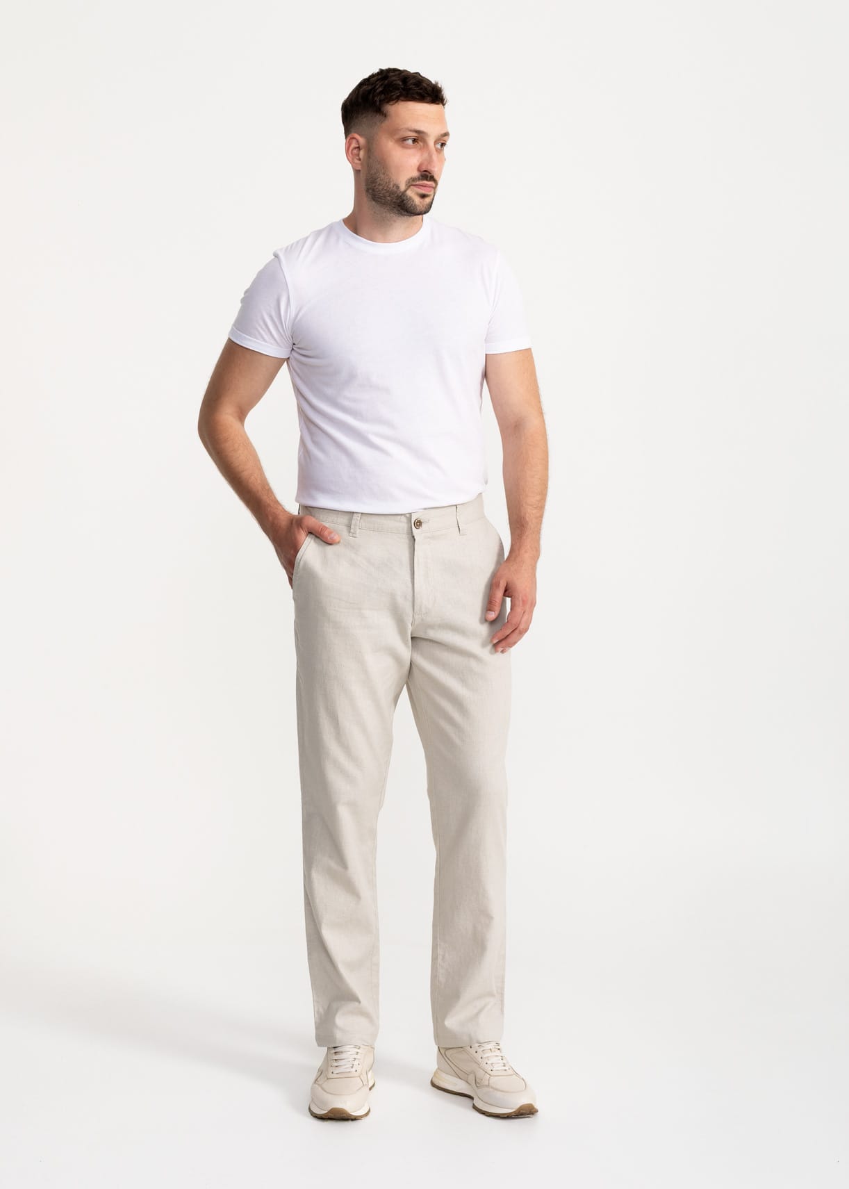 De IONESCU men vegan Pants Carpatica Natural
