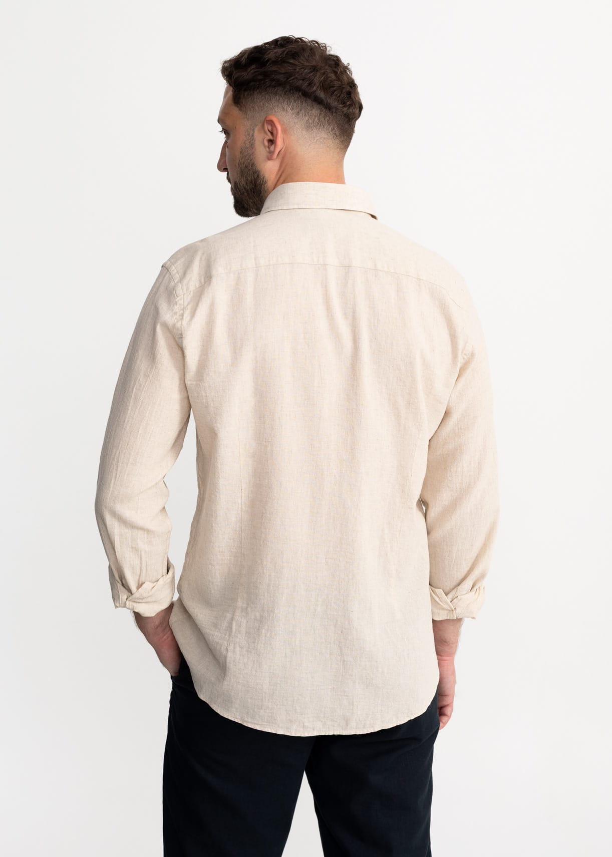 De IONESCU men vegan Shirt Godeanu Natural