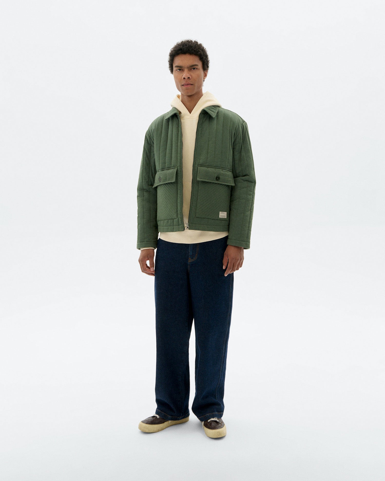 106405 - Thinking MU Herren vegan Jacke Gesteppt Roc GrÃ¼n