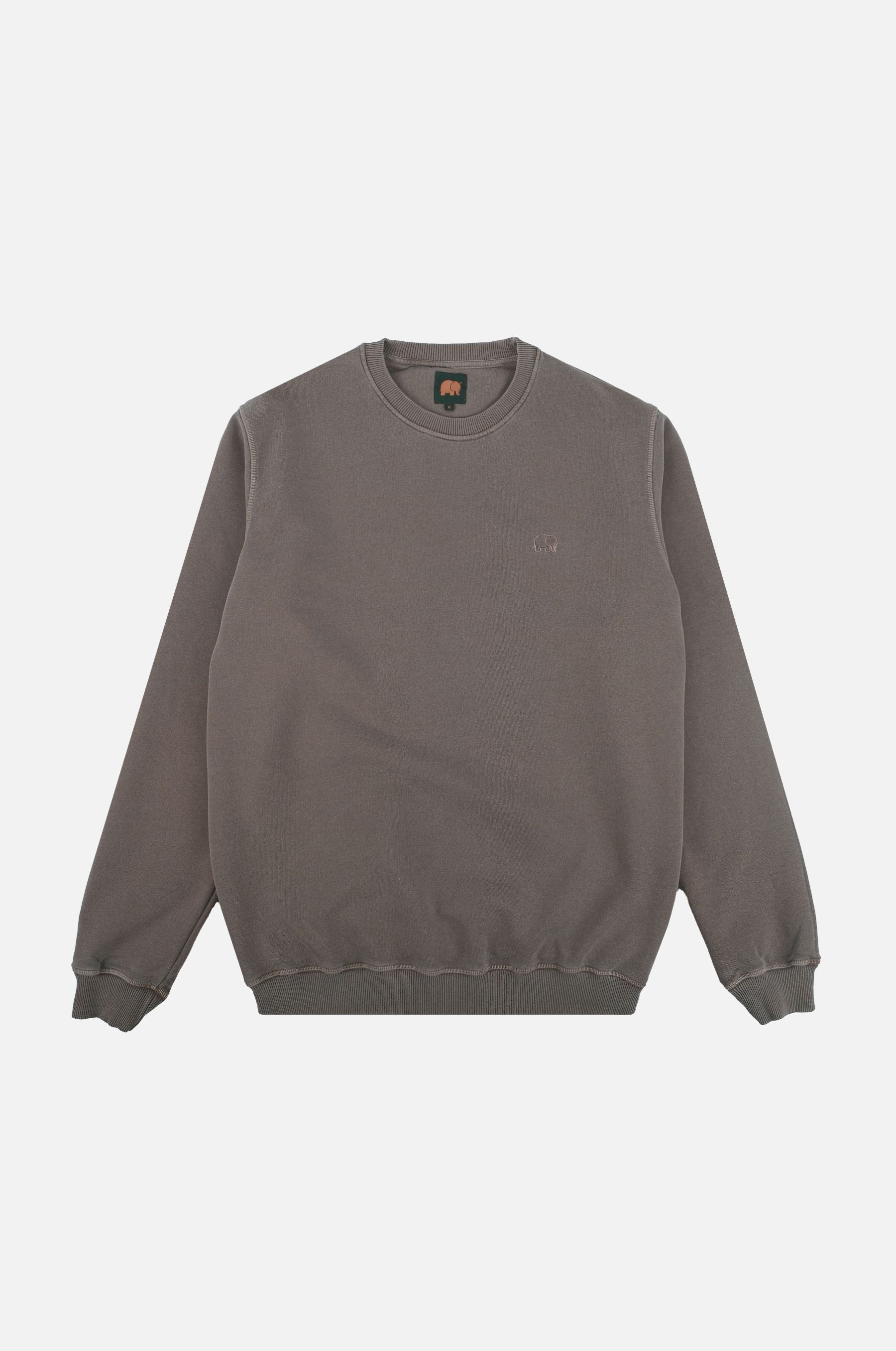 Trendsplant men vegan Sweater Heavyweight Essential Pigment Stone Gray