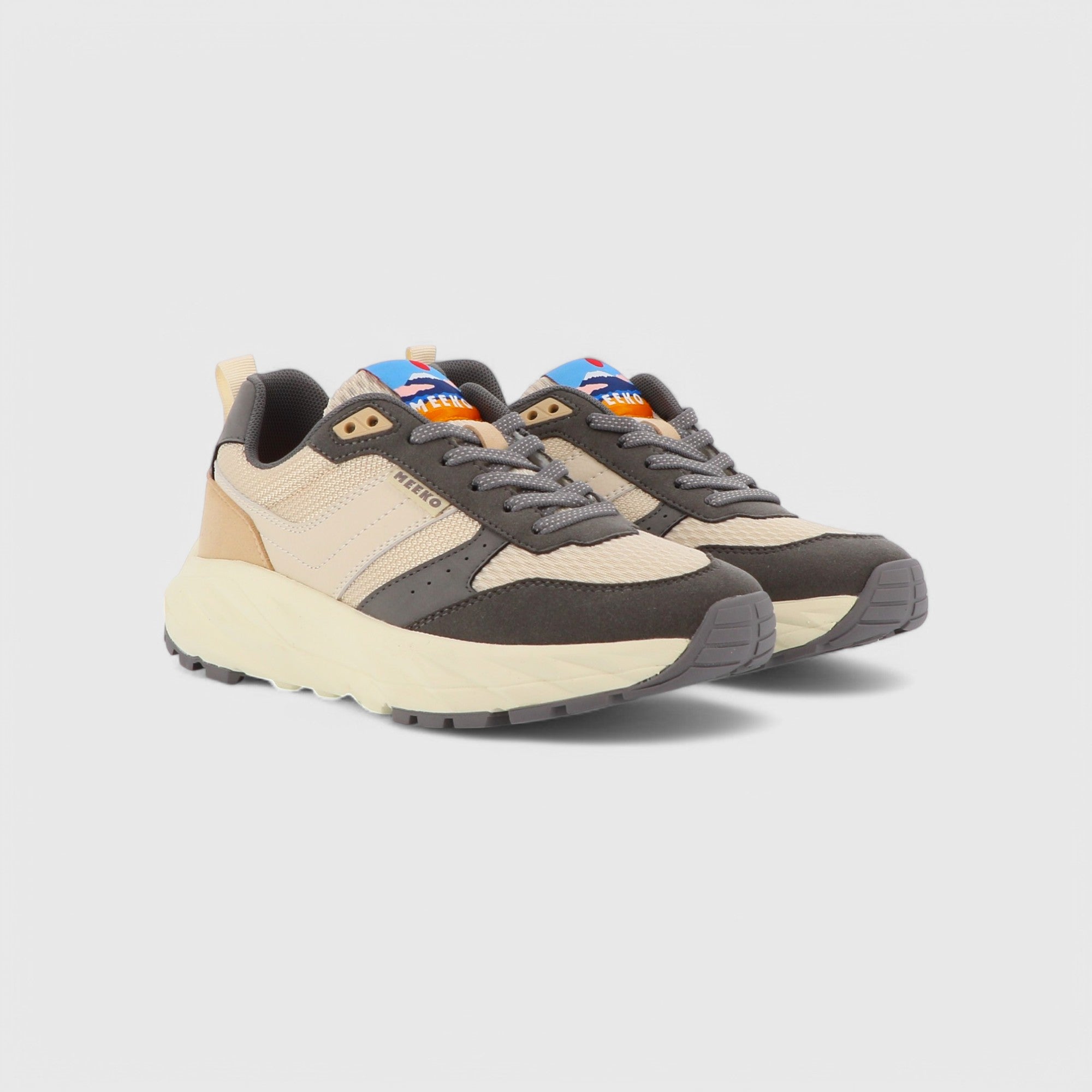 MEEKO men vegan Shoes Pongo Powder