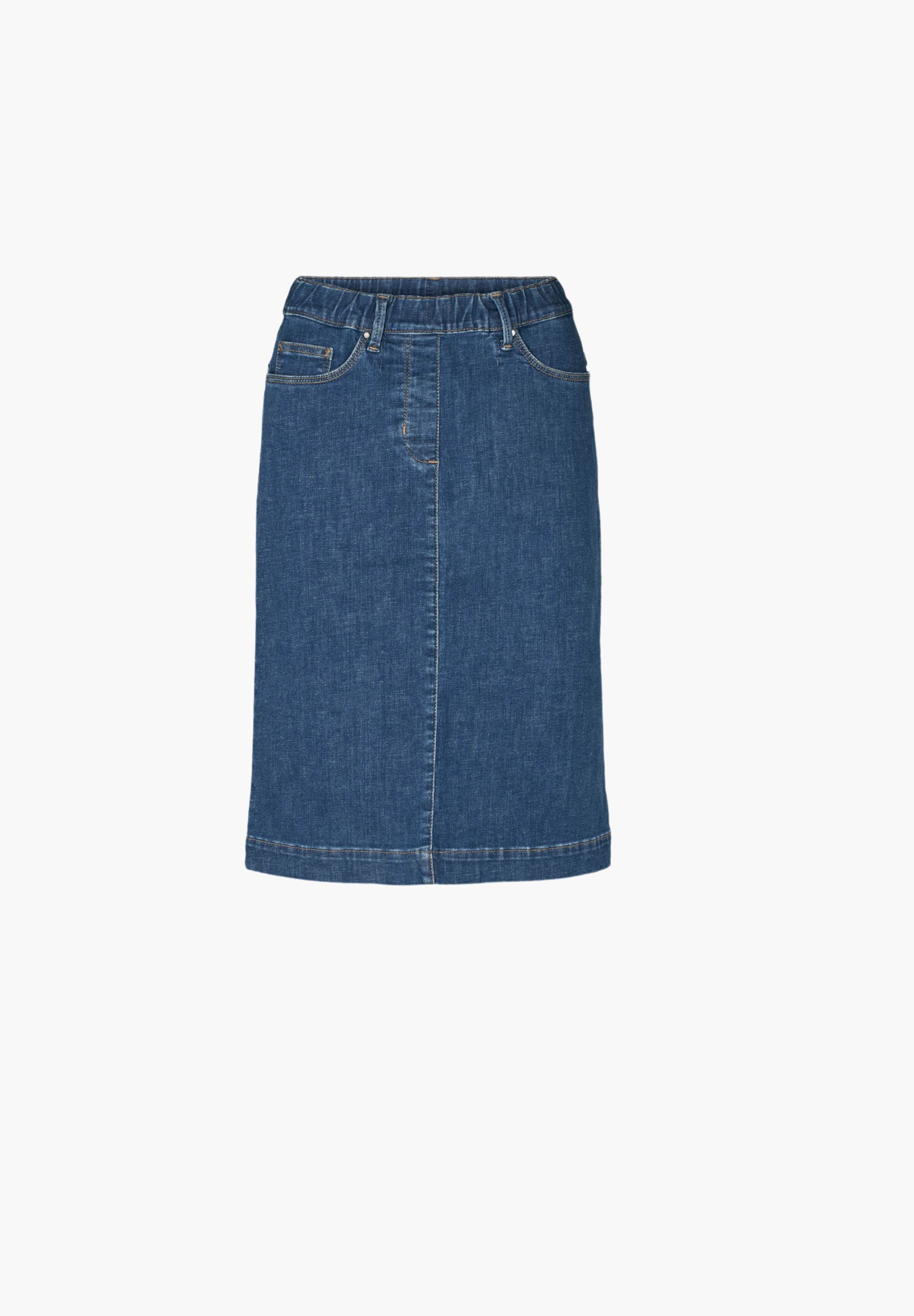 LAURIE womens vegan Skirt Denim Susanna Blue Denim