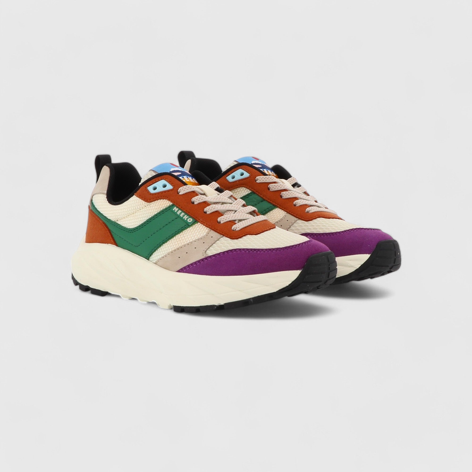 MEEKO men vegan Shoes Pongo Multicolour